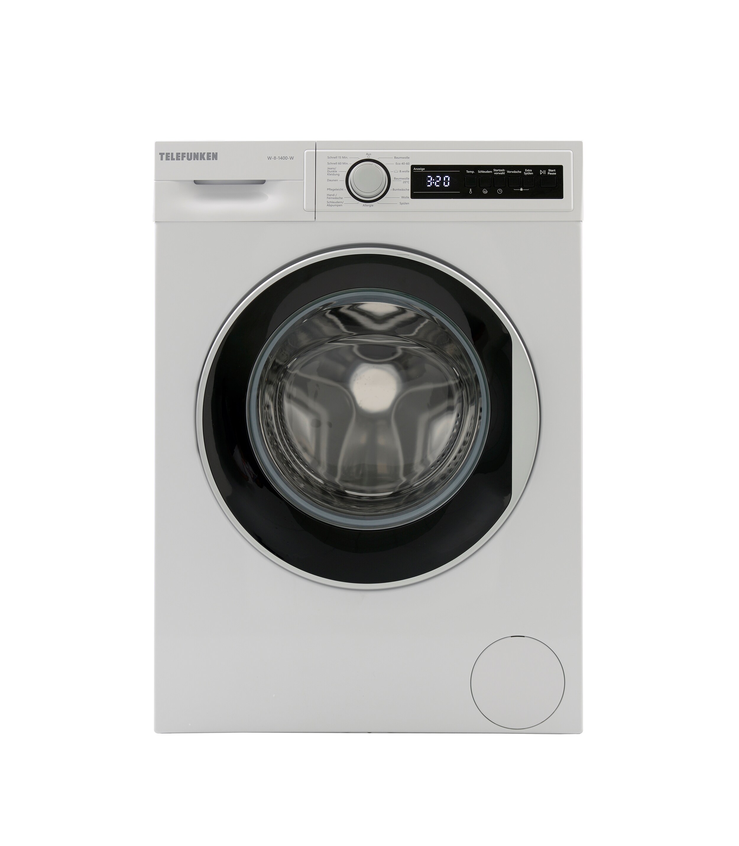 Telefunken W-8-1400-W Waschmaschine 8kg 1400 U/Min, wei&szlig; - Bild 1