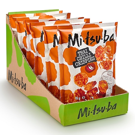 Mitsuba Thai Chilli Crispies 85g, 6er Pack - Bild 1