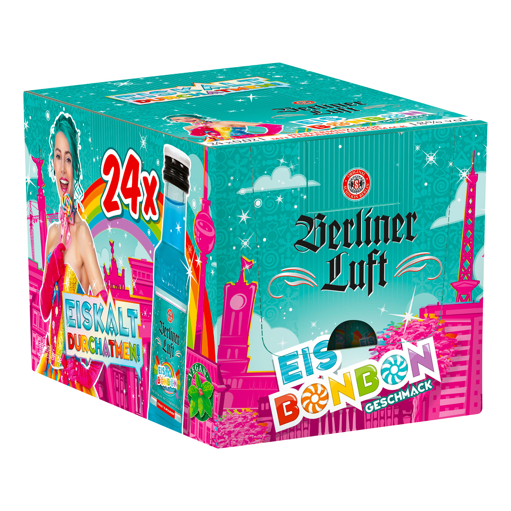 Berliner Luft Eisbonbon 18,0 % vol 20ml, 24er Pack - Bild 1
