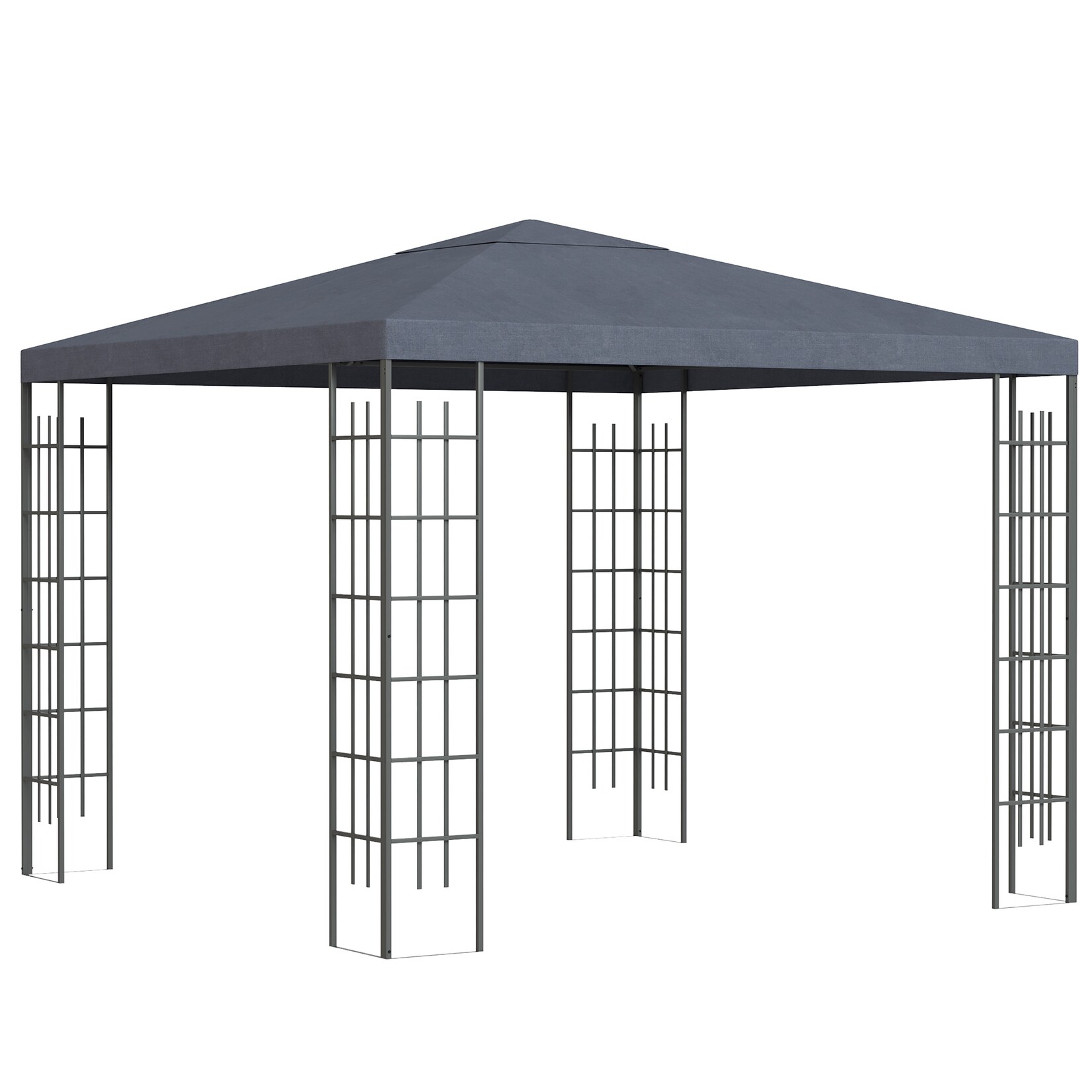 Outsunny Pavillon Stahl, Polyester | 04251774954303