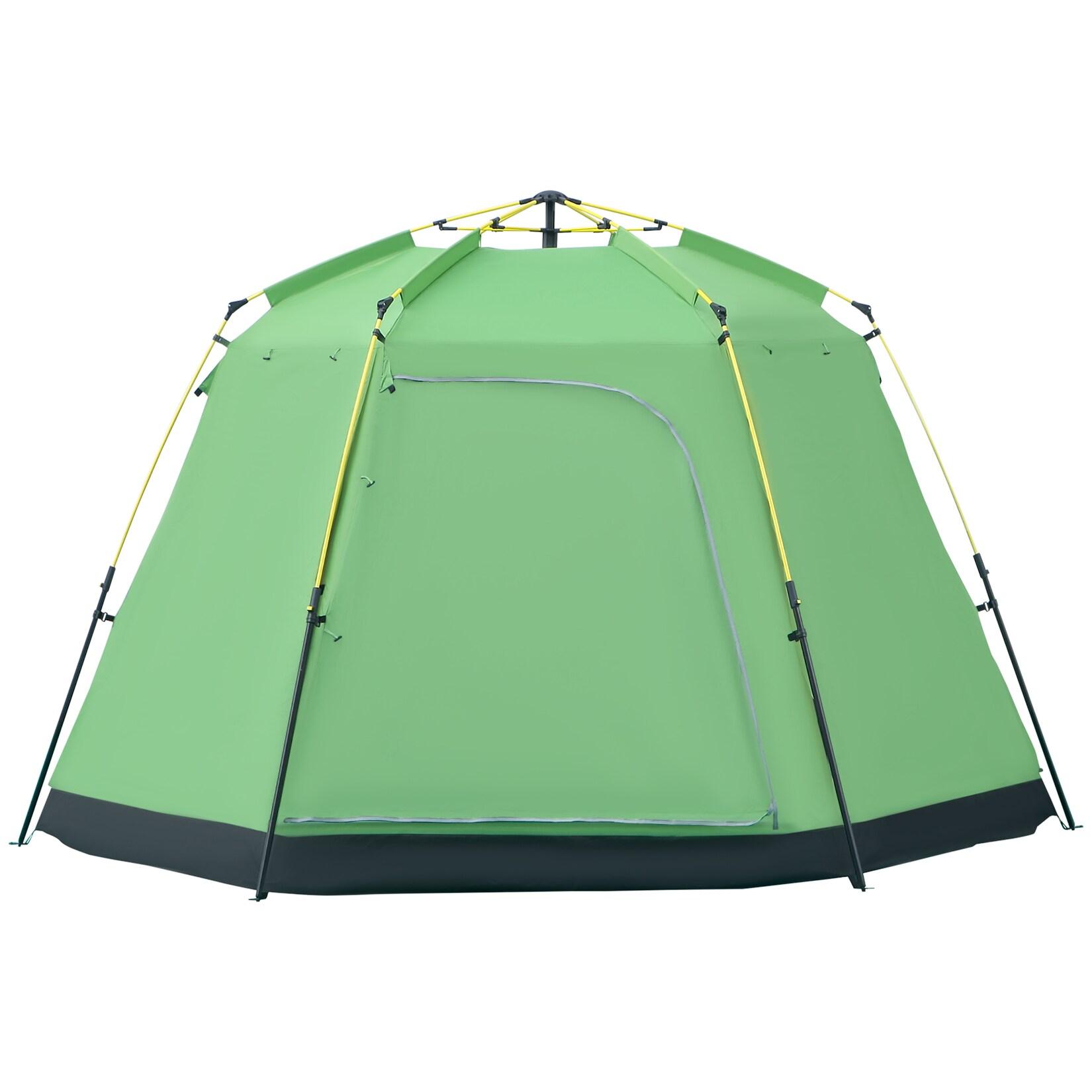 Outsunny Campingzelt Stahl, Polyester, Oxford, Glasfaser | 04251774952705