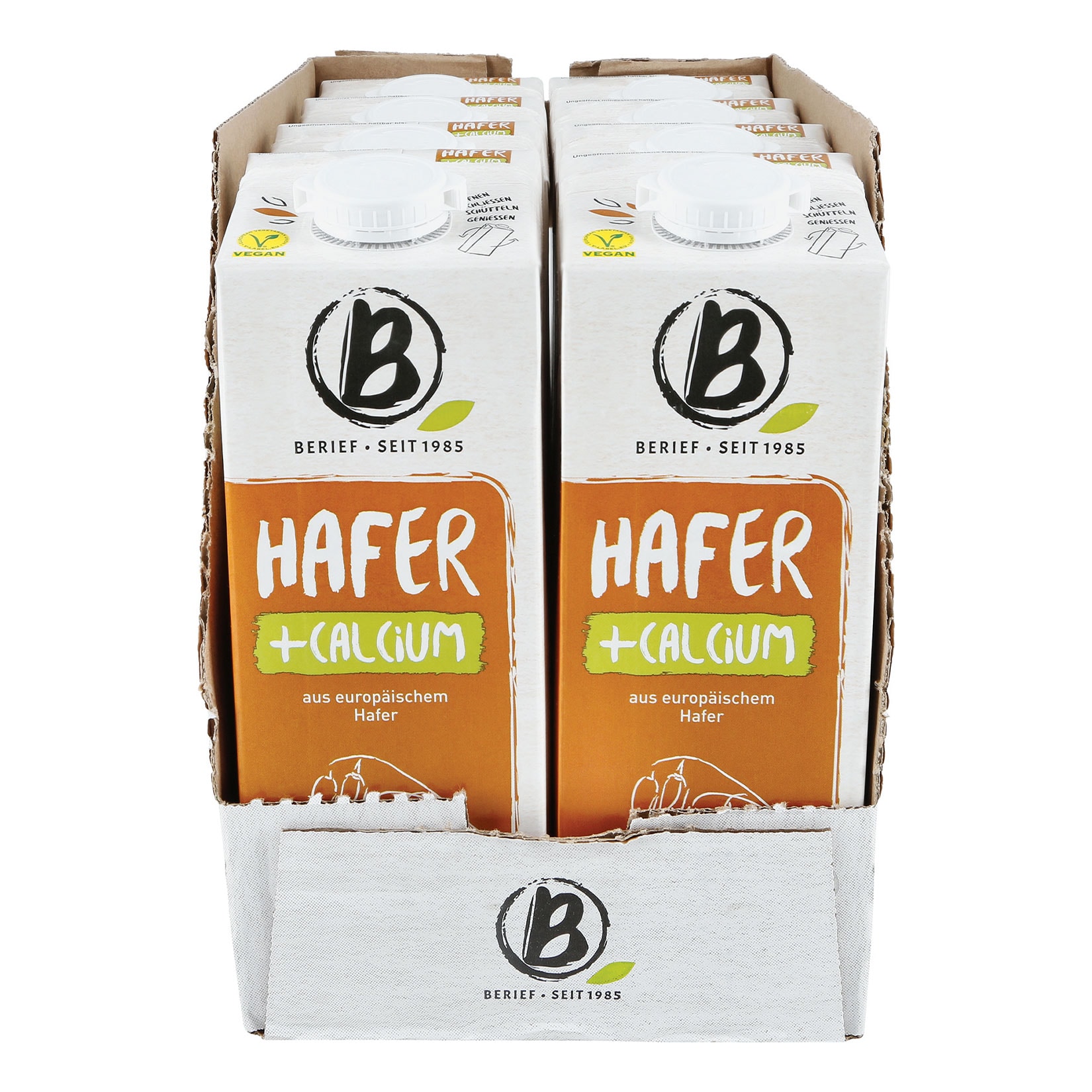 Berief Hafer Drink Calcium 1 Liter, 8er Pack - Bild 1