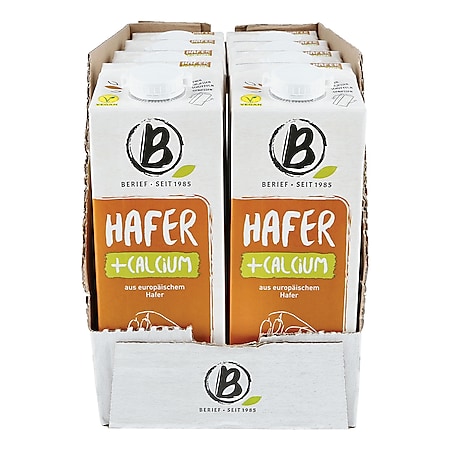 Berief Hafer Drink Calcium 1 Liter, 8er Pack - Bild 1