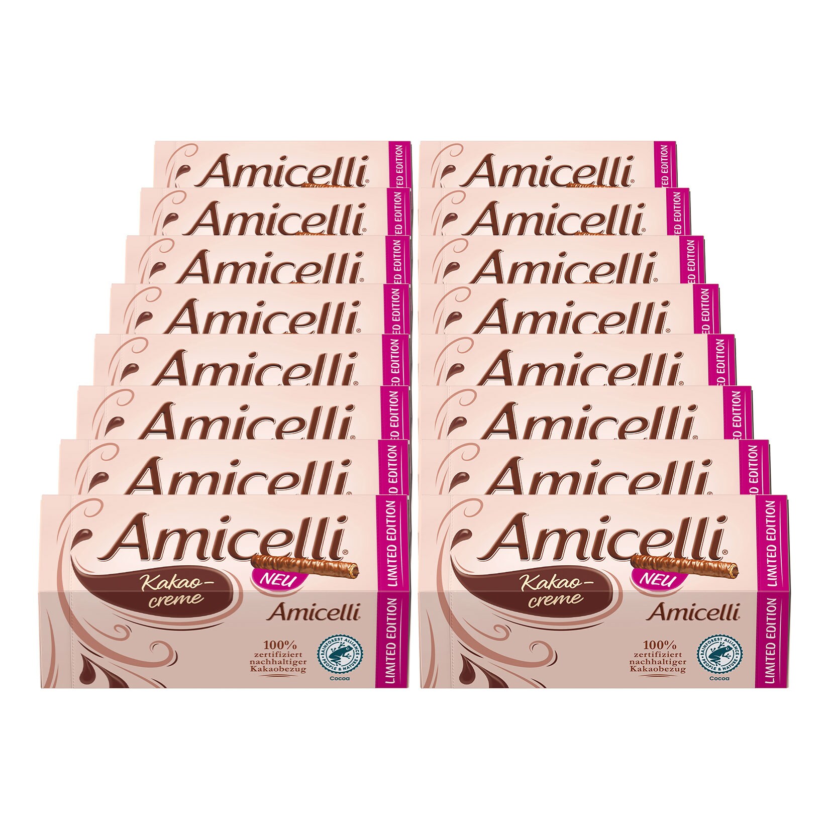 Amicelli Kakao Creme 150 g, 16er Pack