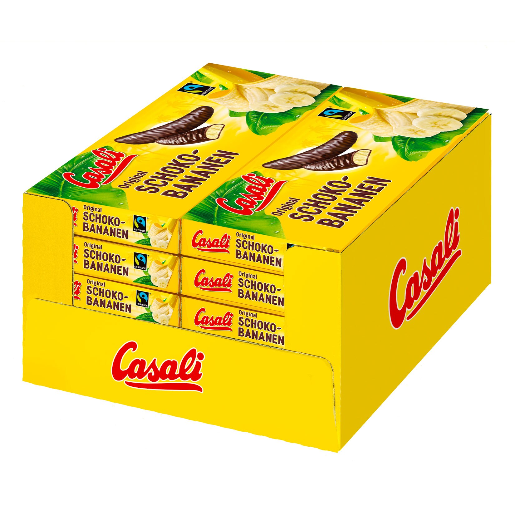 Casali Schoko-Bananen 300 g, 10er Pack - Bild 1