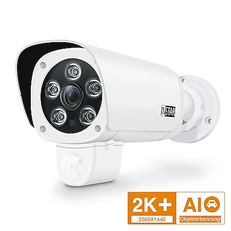 Instar IN-9408 2K Überwachungskamera mit PoE in weiß - Bild 1