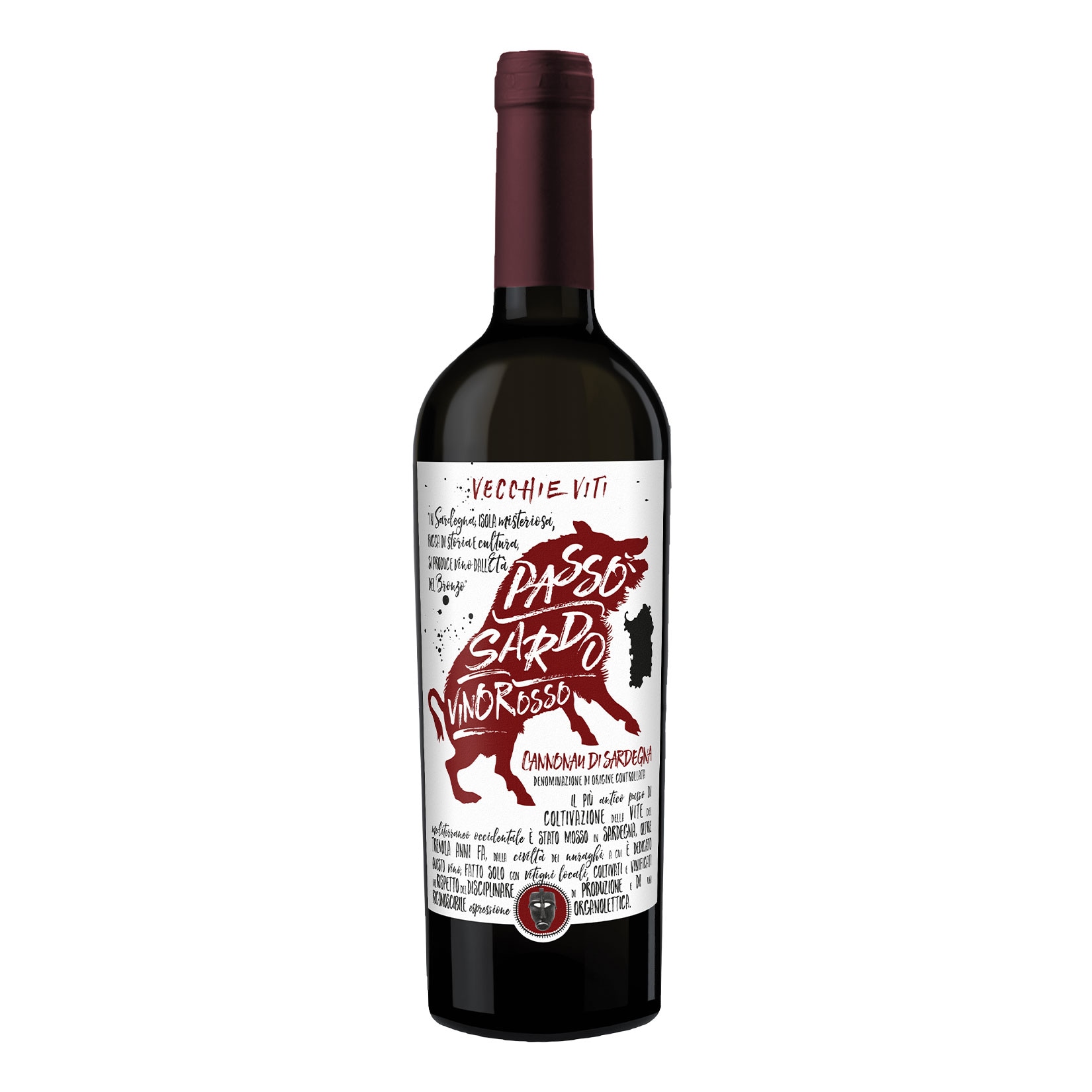 Passo Sardo Cannonau di Sardegna DOC 13,0 % vol 0,75 Liter - Bild 1