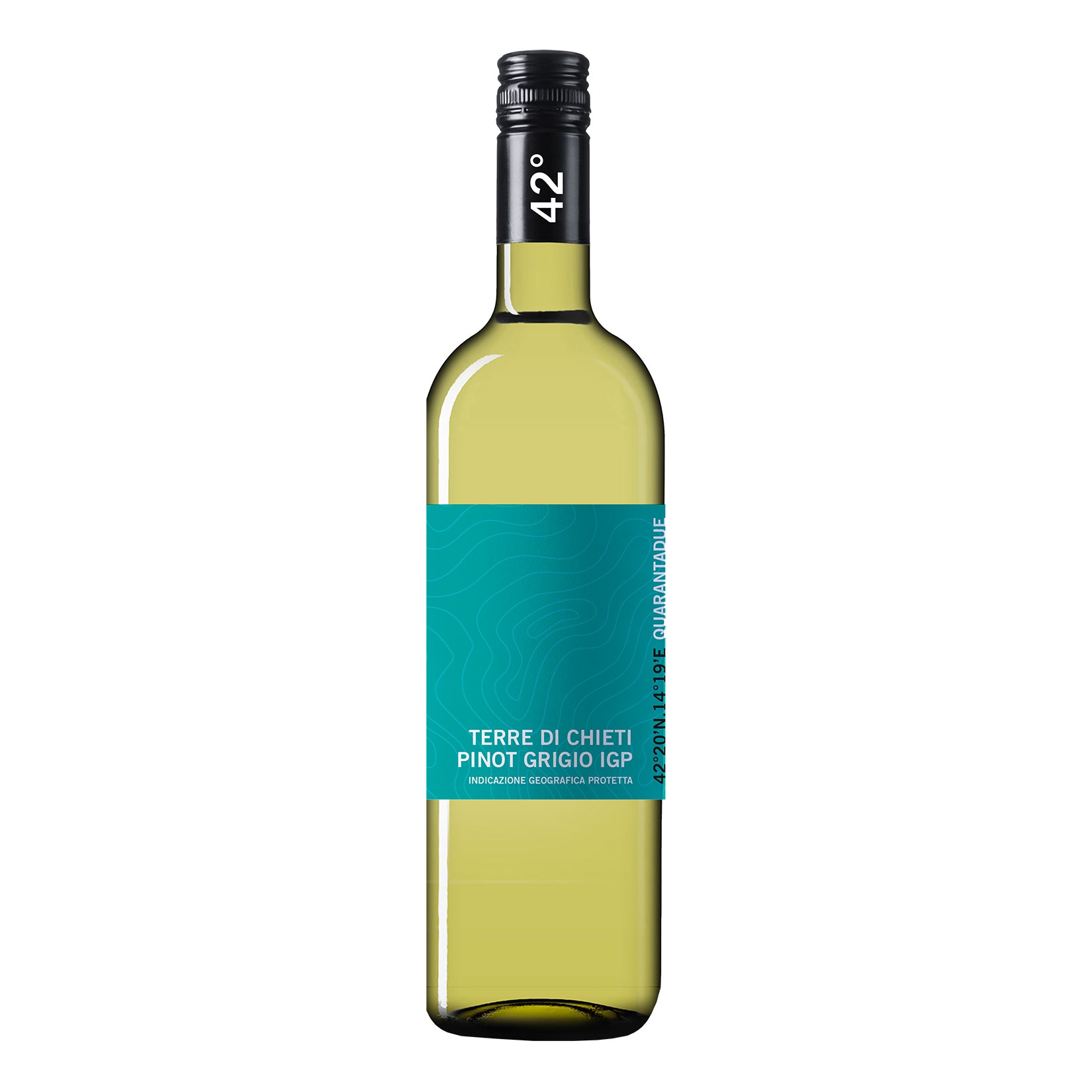 42&deg; Pinot Grigio Terre di Chieti IGP 12,5 % vol 0,75 Liter - Bild 1