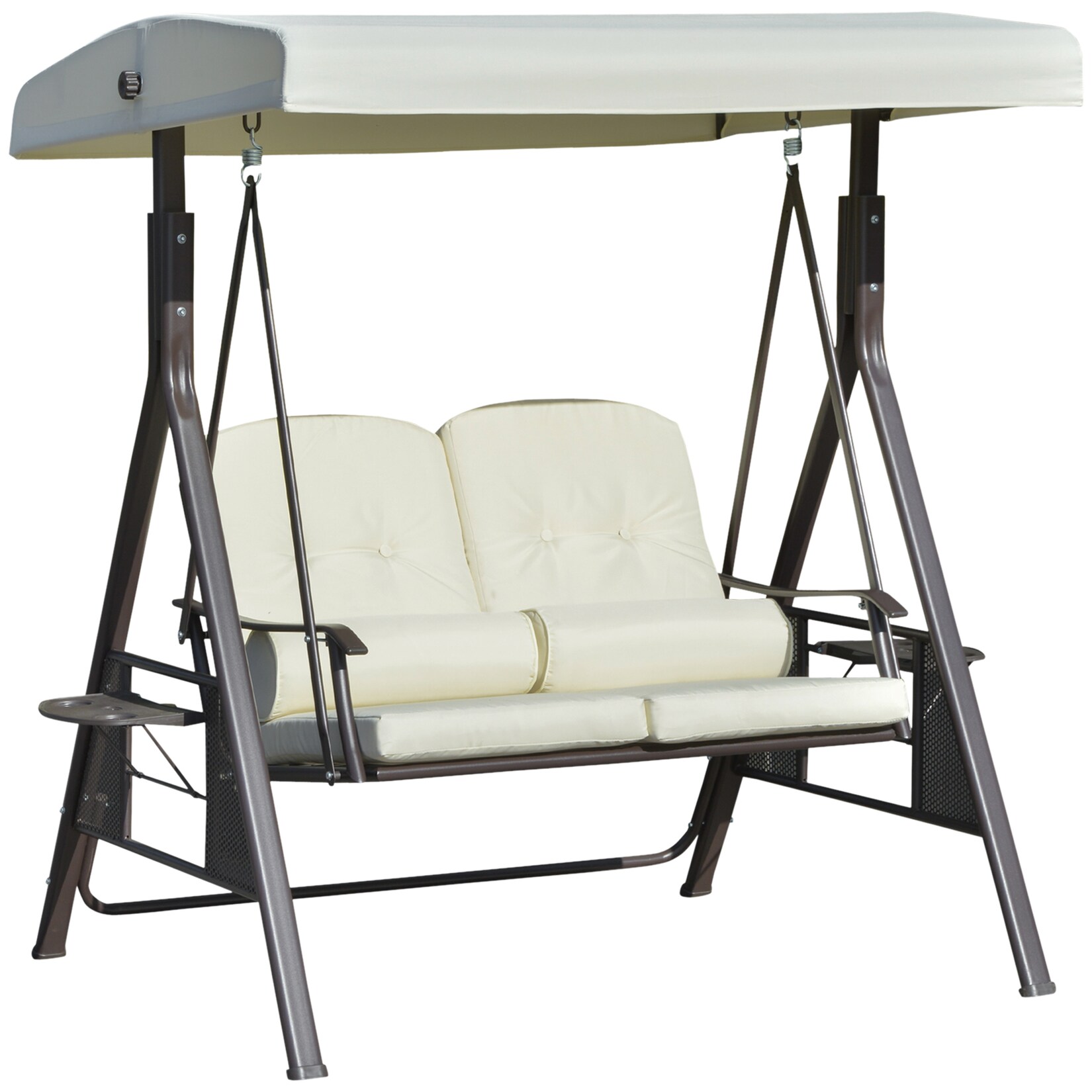Hollywoodschaukel Metall, Polyester