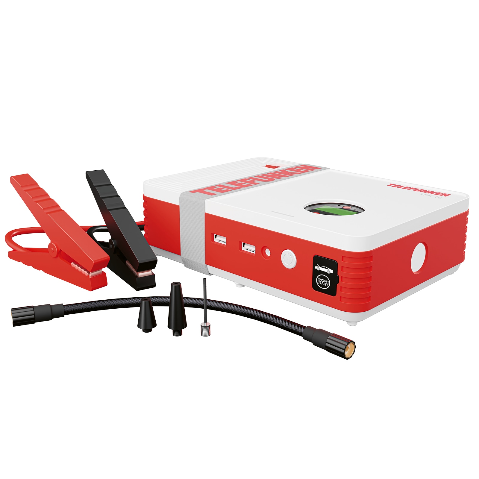 Telefunken Powerbank mit Kompressor TPK 10 - Bild 1