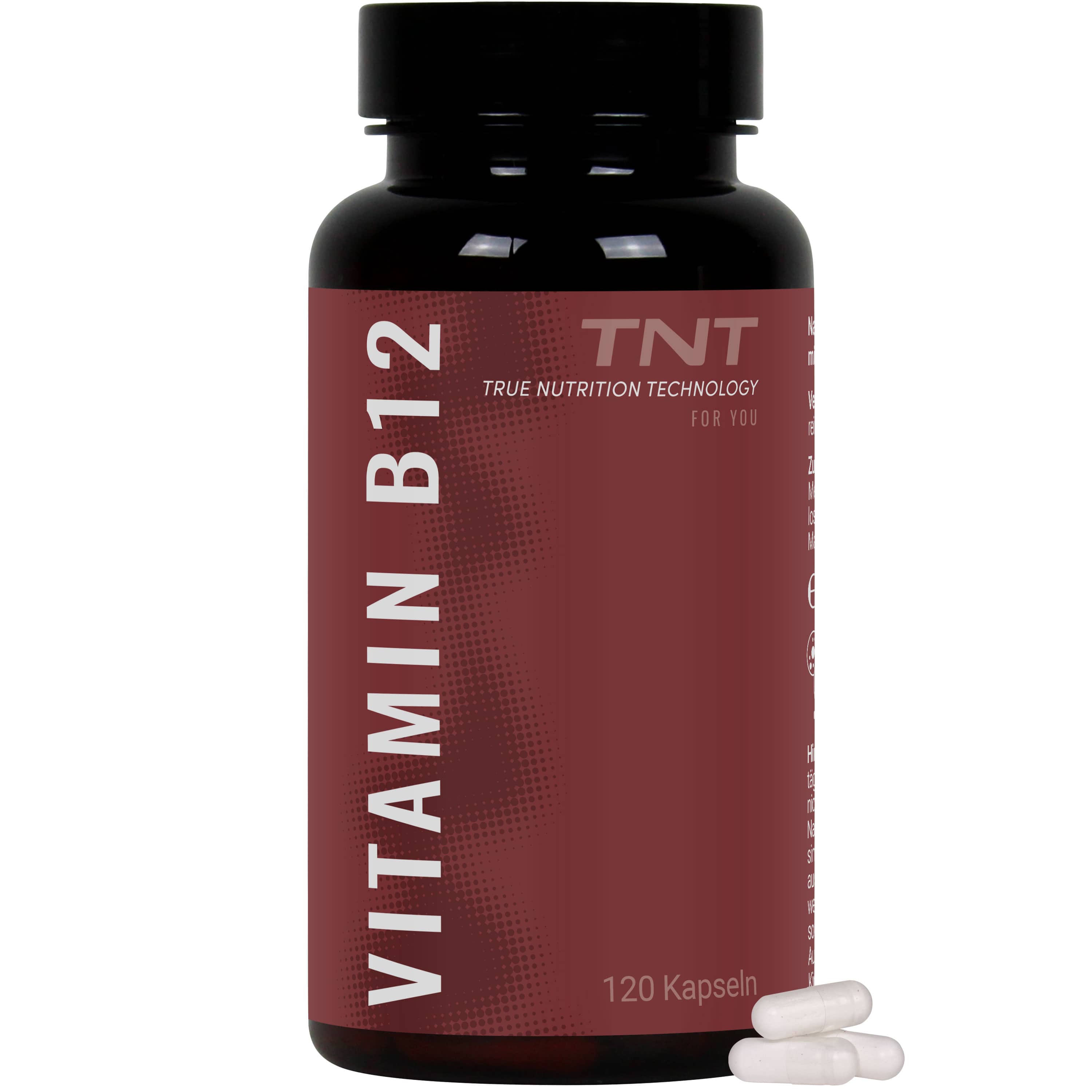 TNT Vitamin B12 (120 Kapseln) - Bild 1