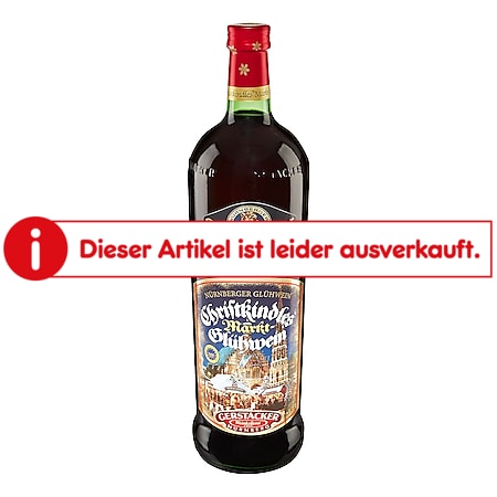 Nürnberger Christkindles Glühwein 10,0 % vol 1 Liter - Bild 1