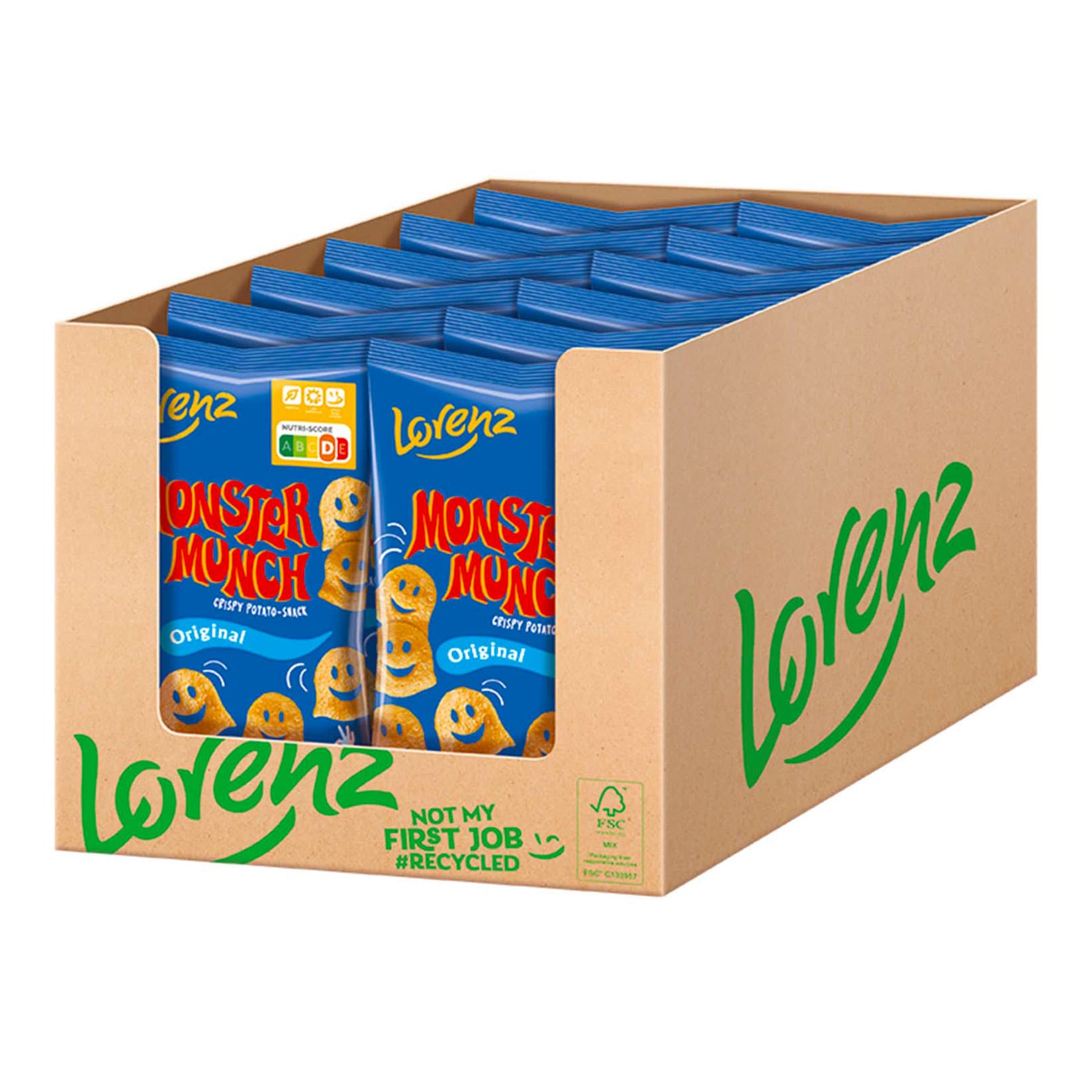Lorenz Monster Munch Original 75 g, 12er Pack - Bild 1