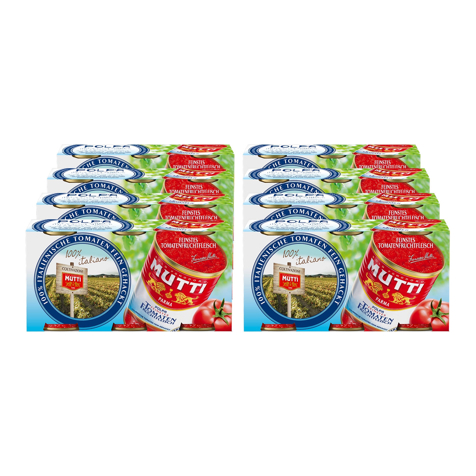 Mutti Polpa Tomaten 1,2 kg, 8er Pack - Bild 1