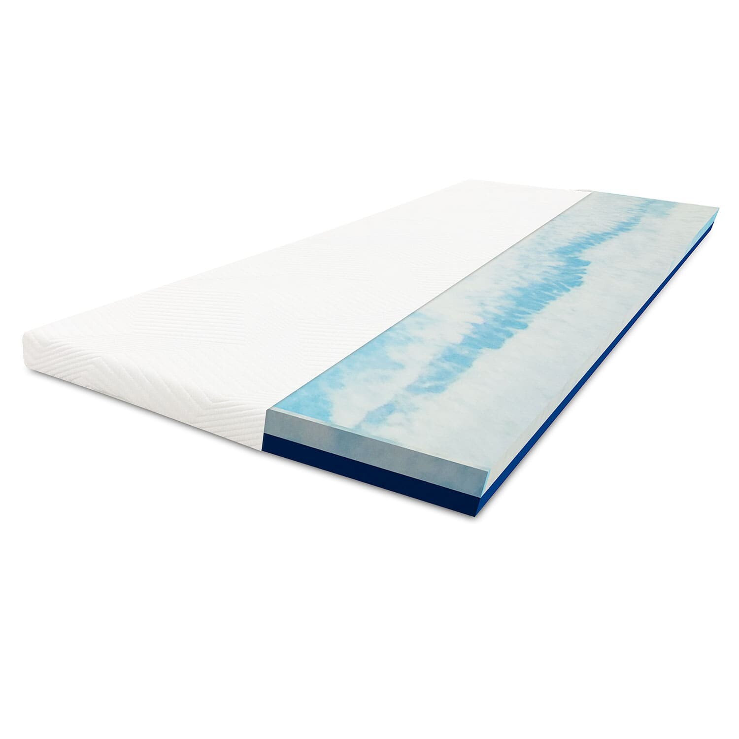 Mlily Matratzentopper Gelschaum »Air«, 7cm dick, 90×190 cm | 06947410509171