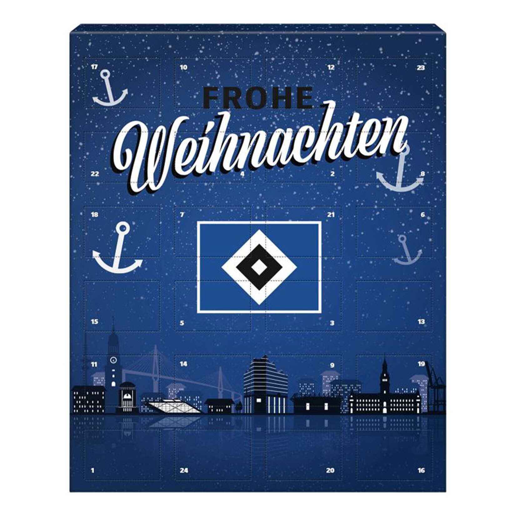 Adventskalender Drei Meister HSV 120 g - Bild 1