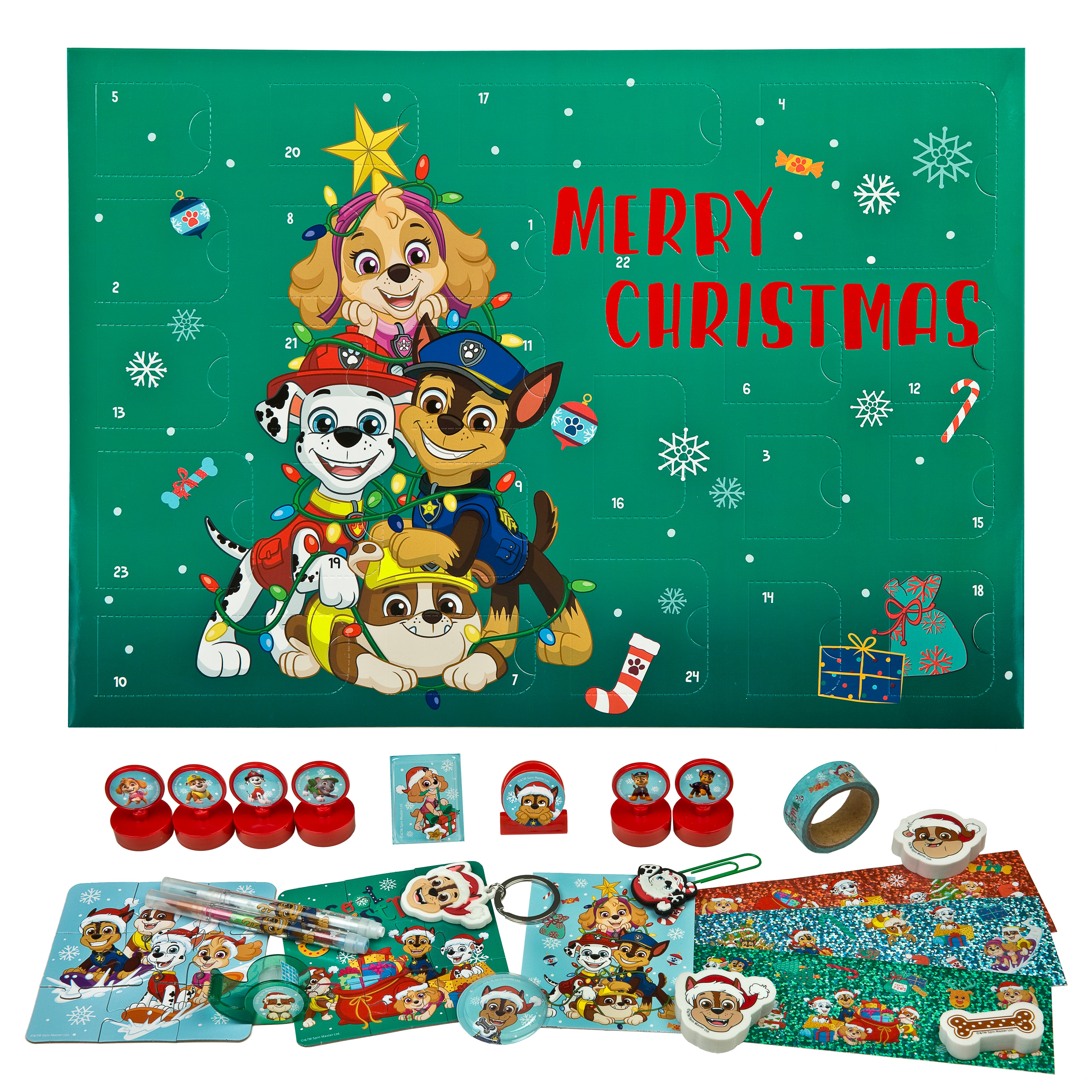 Adventskalender Schreibware (Paw Patrol) - Bild 1