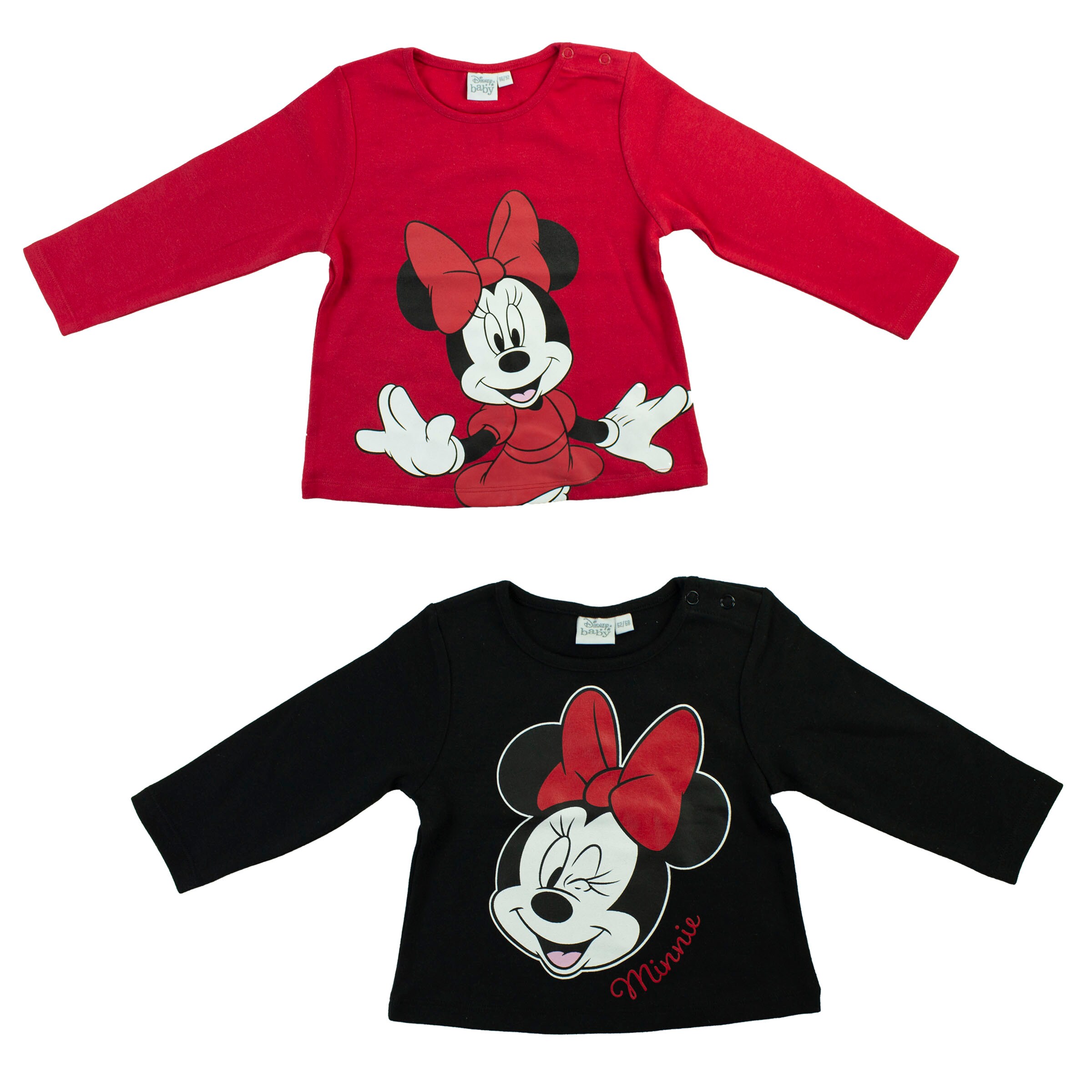 Baby Langarm Shirt - Minnie Maus 62/68 - Bild 1
