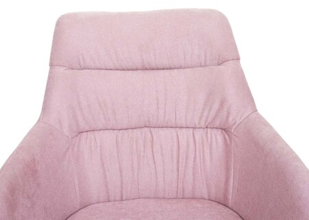 6er-Set Esszimmerstuhl MCW-J69, Küchenstuhl Stuhl mit Armlehne, drehbar  Auto-Position, Samt ~ rosa online kaufen bei Netto