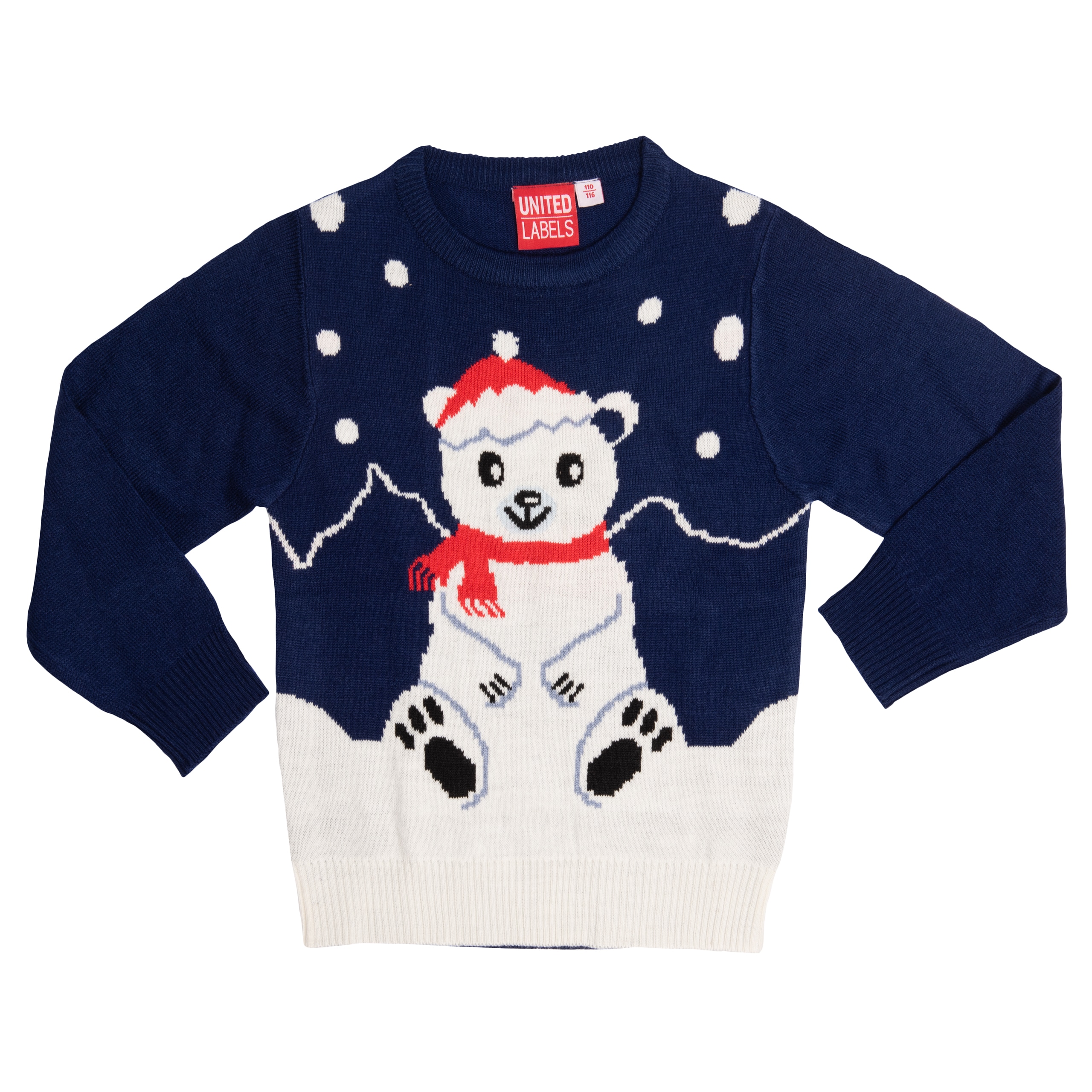 Kinder Weihnachts Sweater - Jungen Gr. 98/104 - Bild 1
