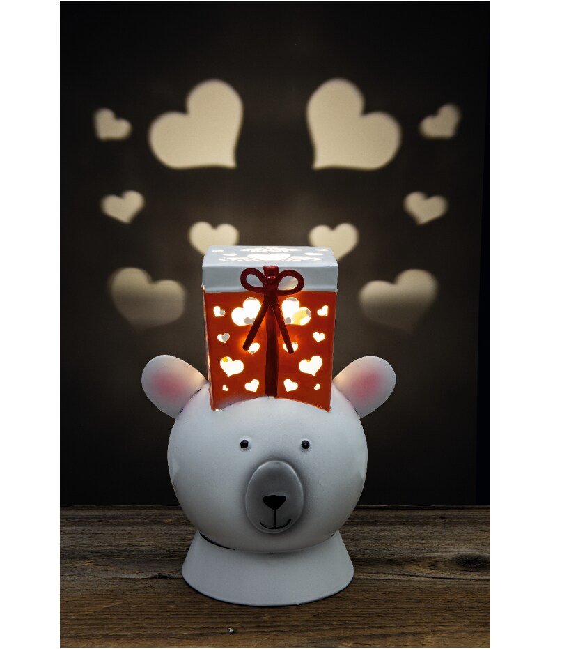 LED Figur Projektion sortiert - versch. Ausf&uuml;hrungen - Eisb&auml;r - Bild 1