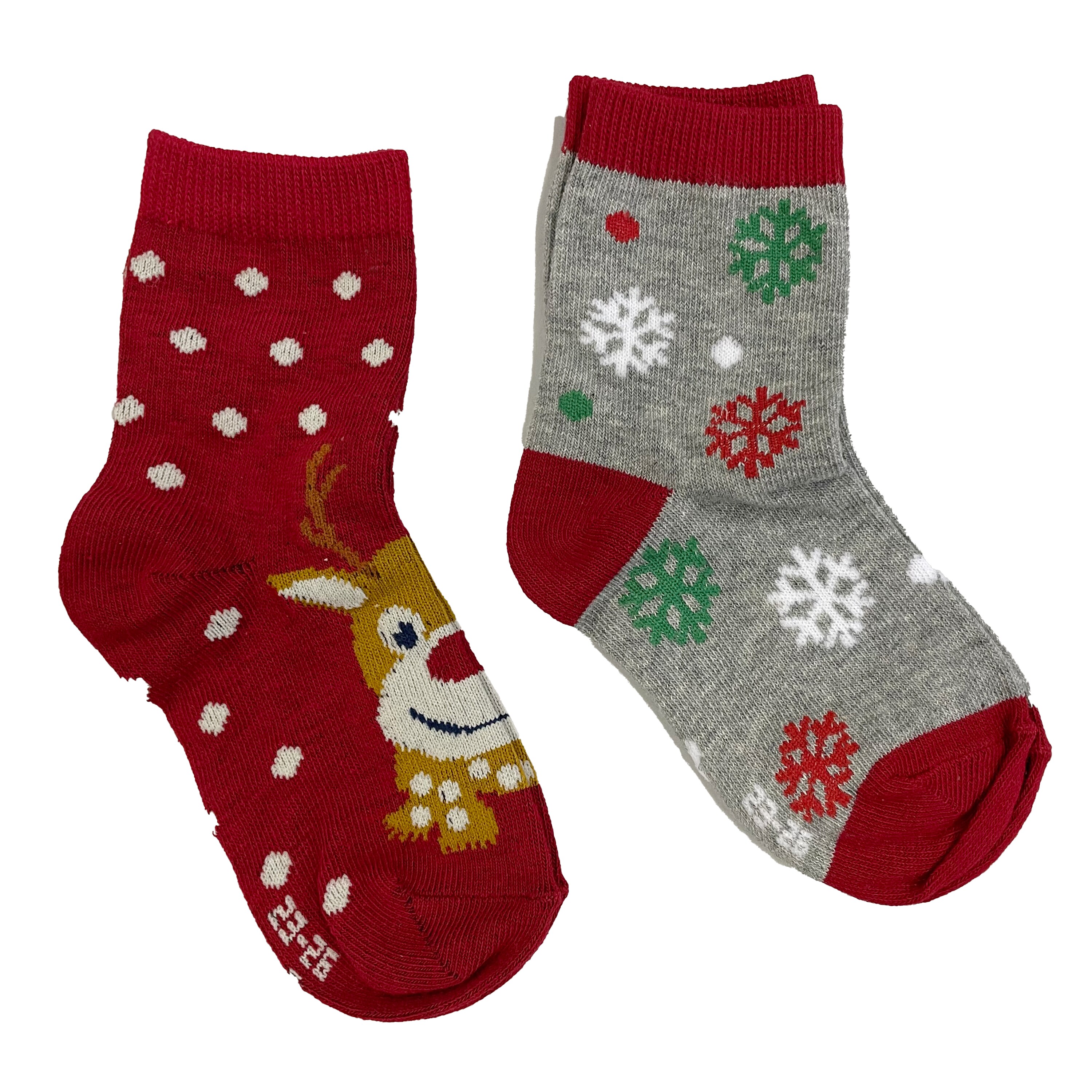 Kinder Weihnachtssocken - Rentier Gr. 23/26 - Bild 1