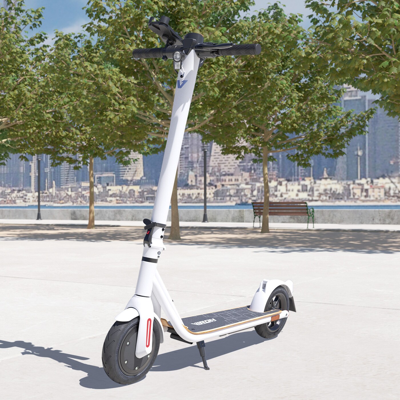 Viron E-Scooter XI-700-S versch. Ausführungen Weiss mit Straßenzulassung