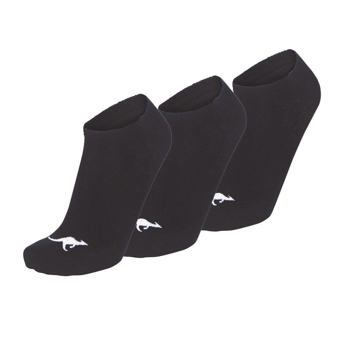 Kangaroos Sneakersocken schwarz 35/38 - Bild 1