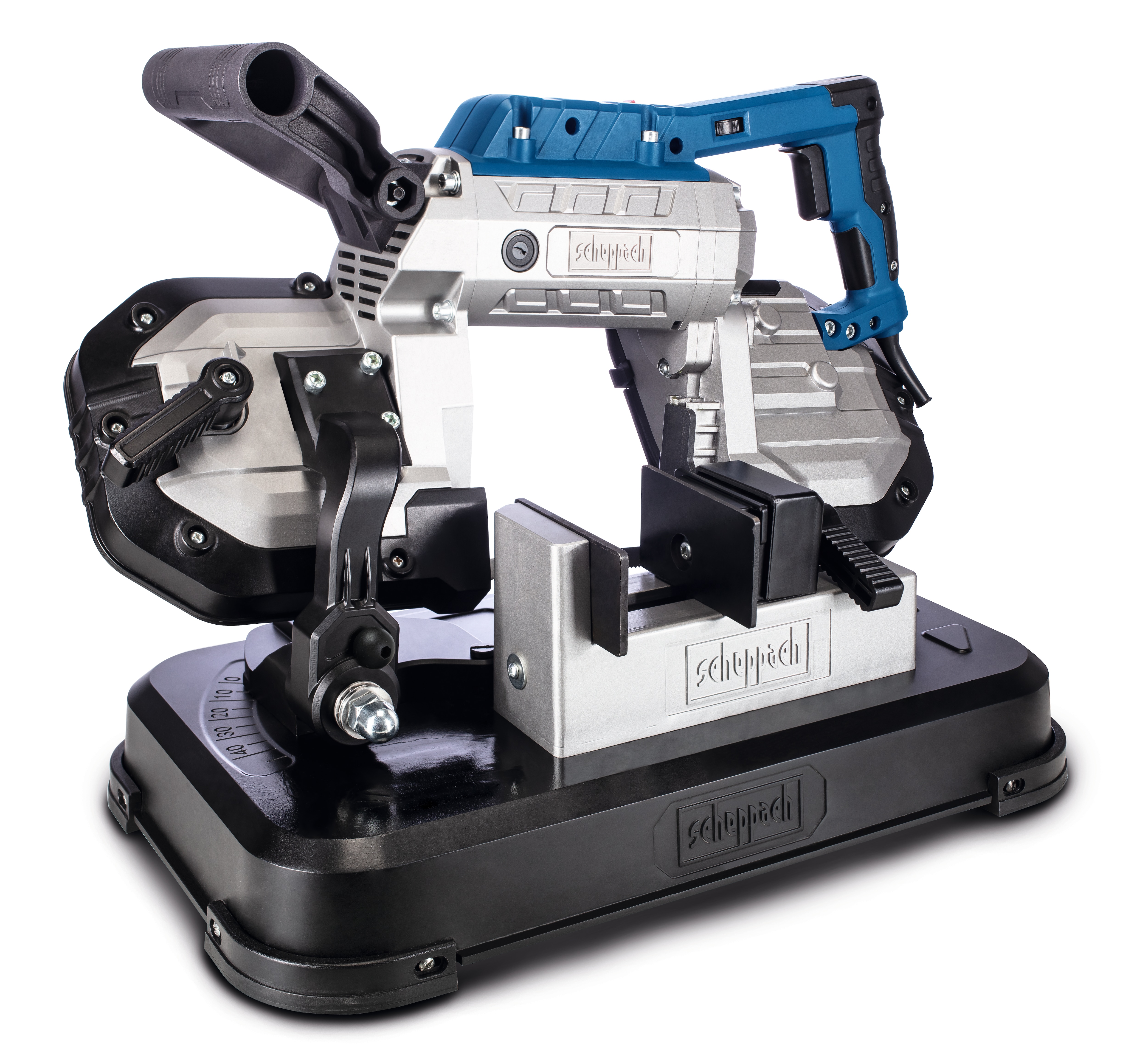 Scheppach Metall-Bands&auml;ge MBS1200 1141 mm inkl. variabler Geschwindigkeit, Laser, LED & Untergestell - Bild 1