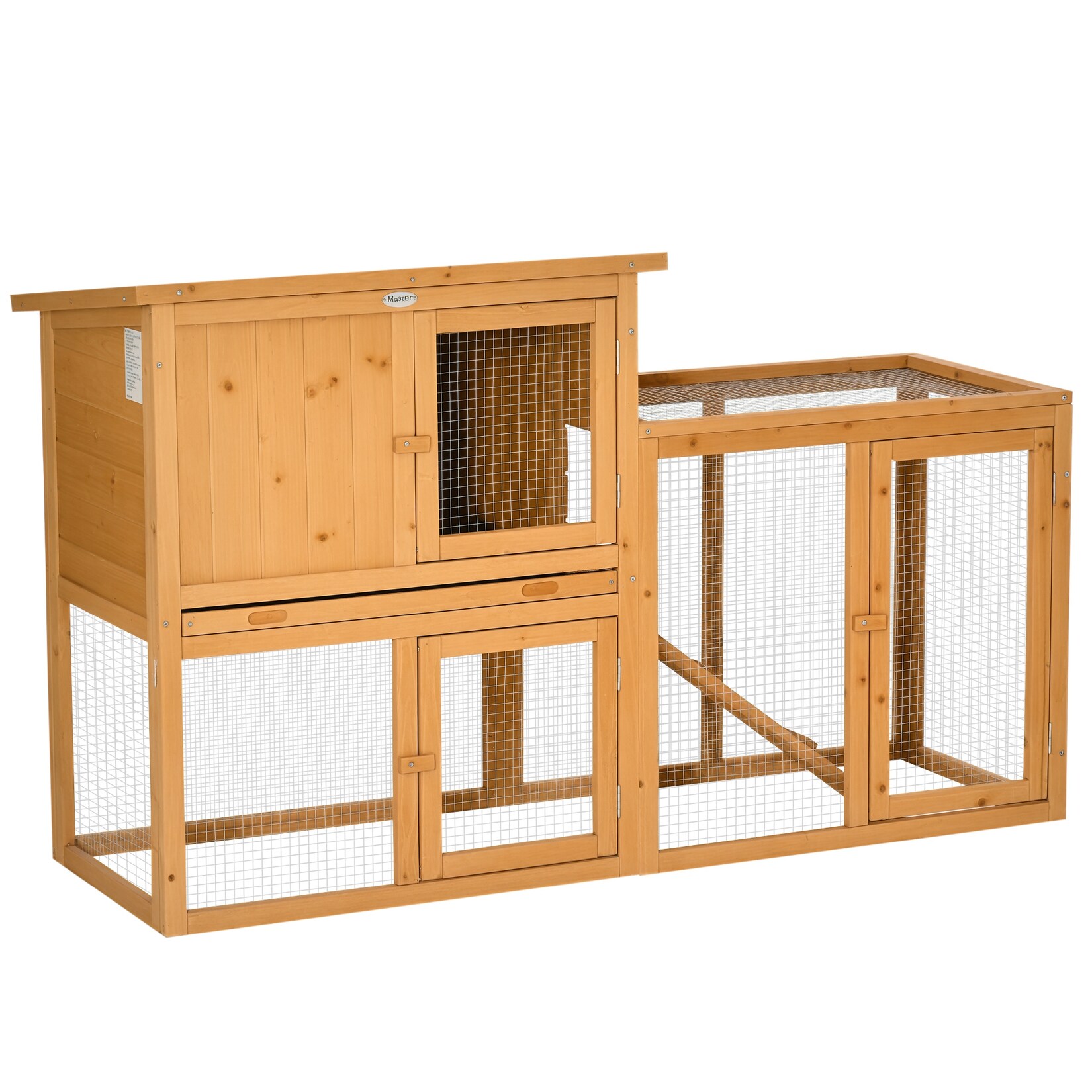 PawHut Kaninchenstall Tannenholz | 04251774949361