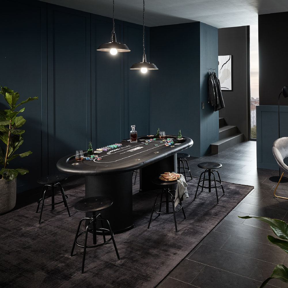 HOME DELUXE LED Pokertisch FULL HOUSE - Bild 1