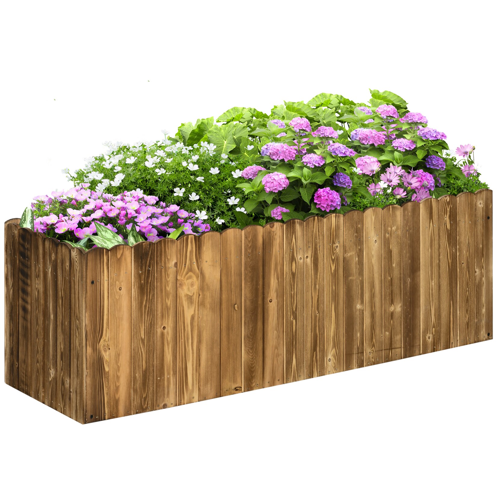 Outsunny Hochbeet Tannenholz | 04251774955935