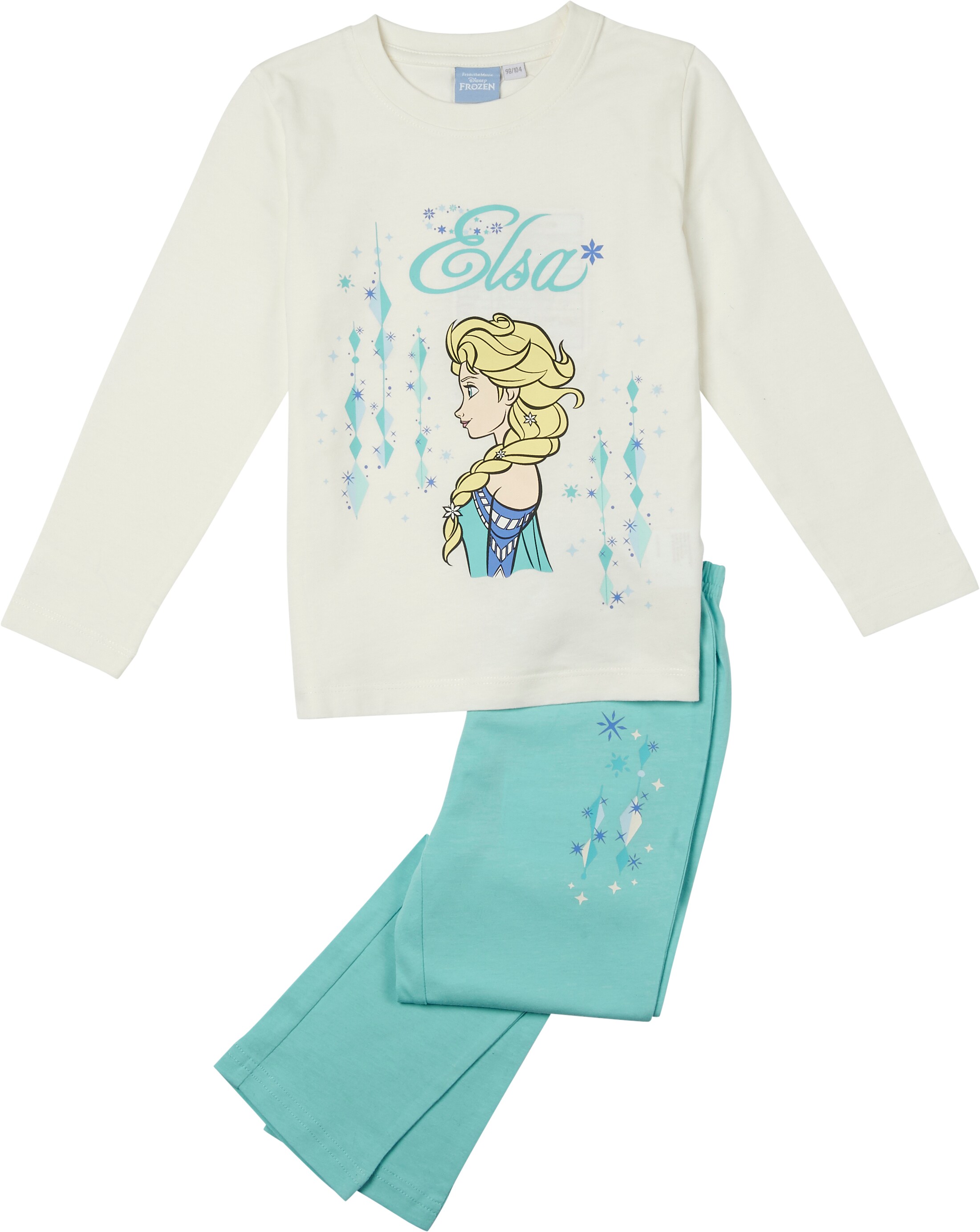 Kinder Lizenz Pyjama - Frozen, Gr. 110/116 - Bild 1