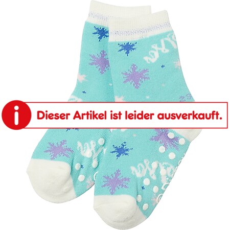 Kinder Lizenz ABS-Socken Frozen Gr. 31/34 - Bild 1