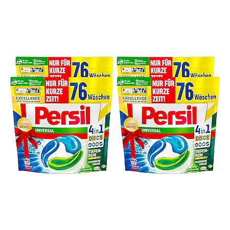 Persil Universal Discs 76 WL, 4er Pack - Bild 1