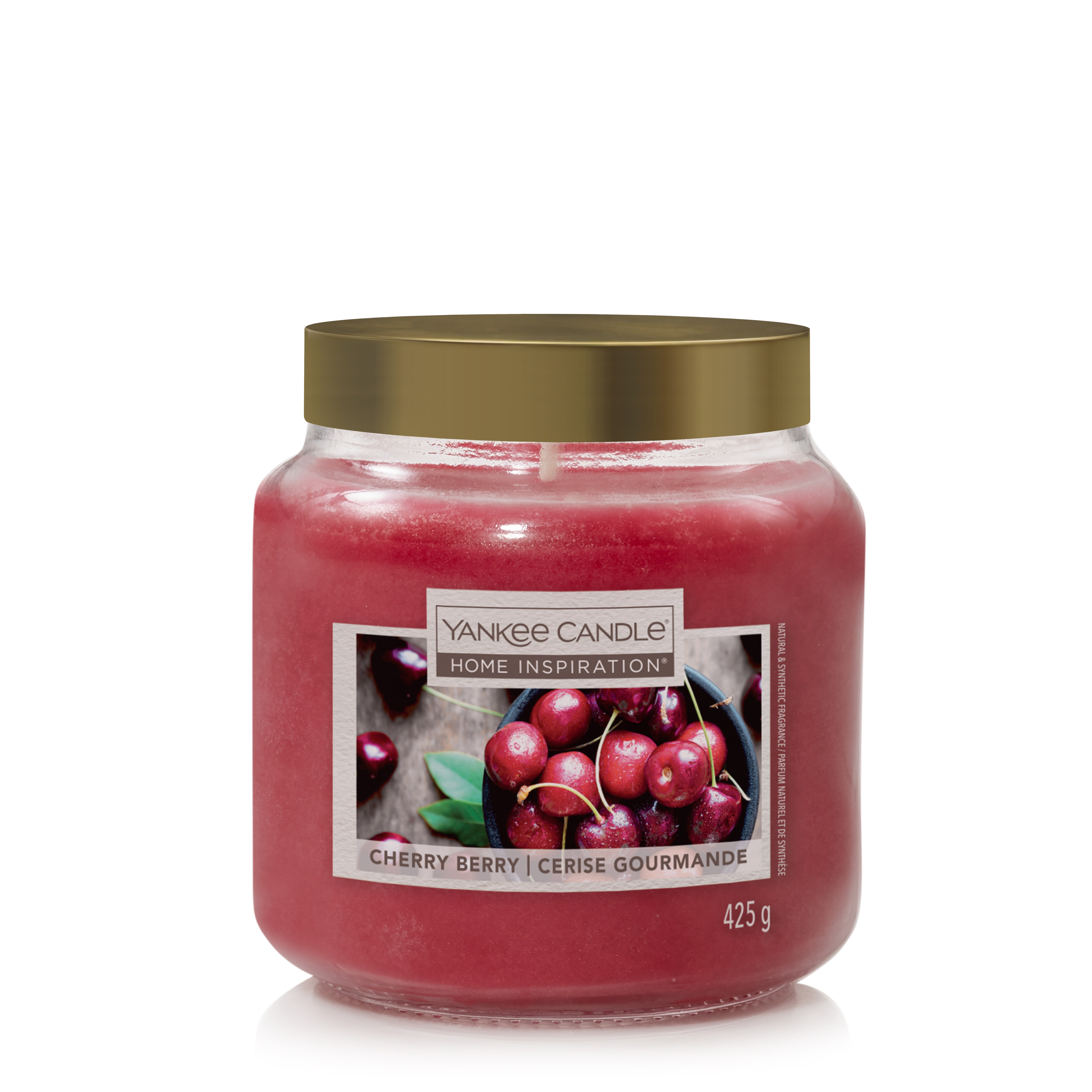 Yankee Candle Duftkerze im Glas -Cherry Berry- sortiert - Bild 1