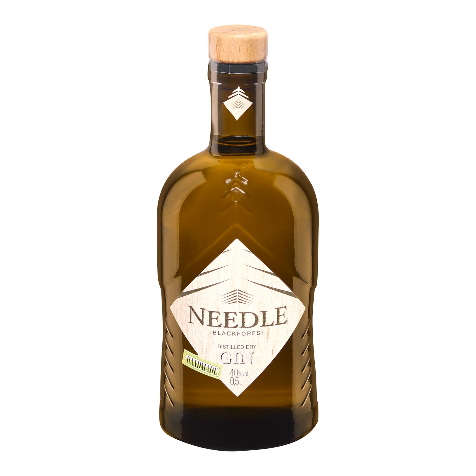 Needle Black Forest Dry Gin 40,0 % vol 0,5 Liter - Bild 1