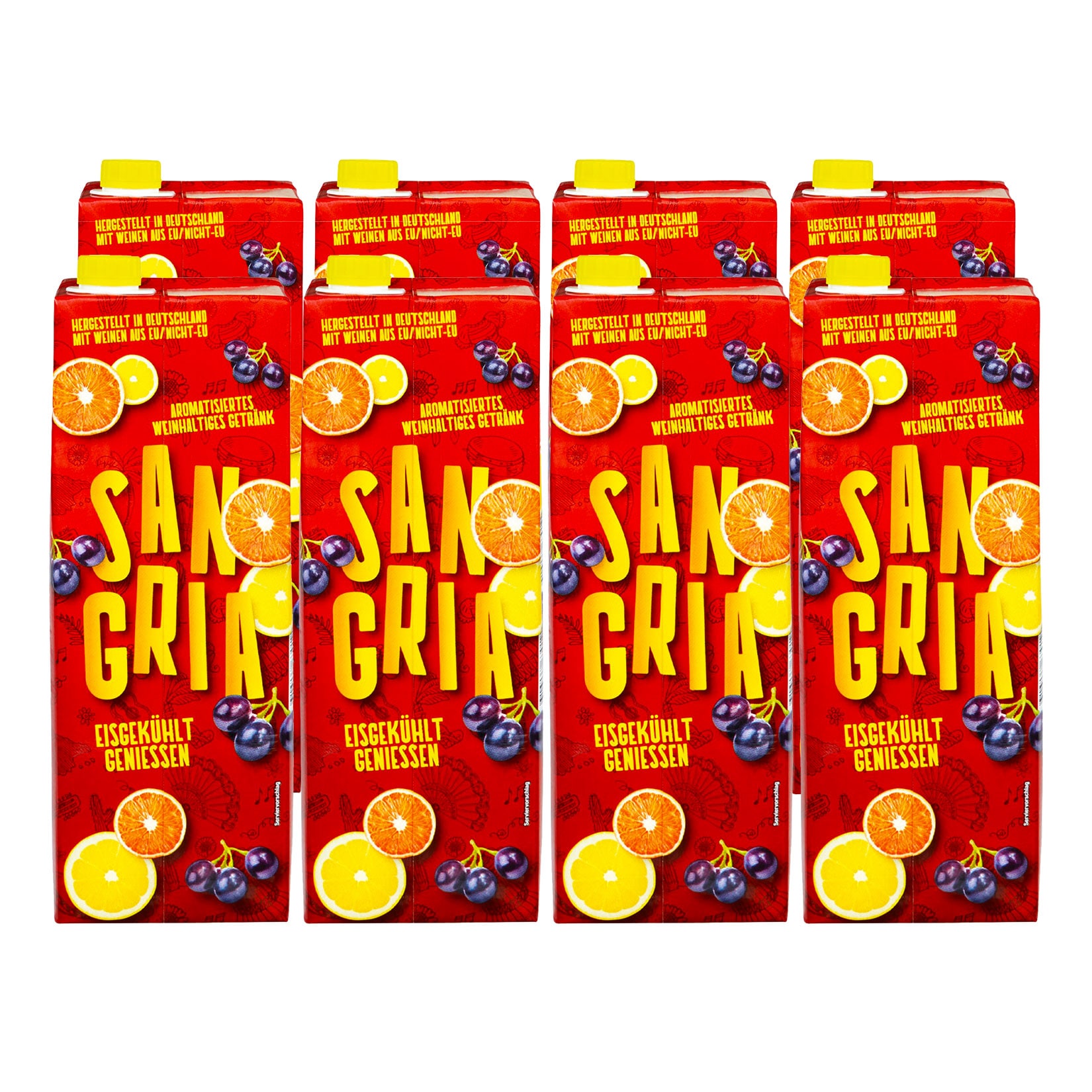Sangria 7,0 % vol 1,5 Liter, 8er Pack - Bild 1