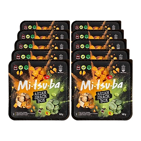 Mitsuba Snack Box 140 g, 10er Pack - Bild 1