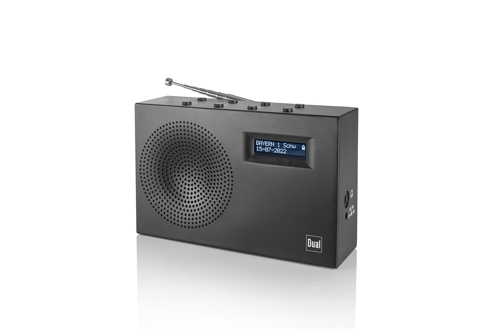 Dual Digitalradio MCR 117, Schwarz – versch. Ausführungen | 04260701280651