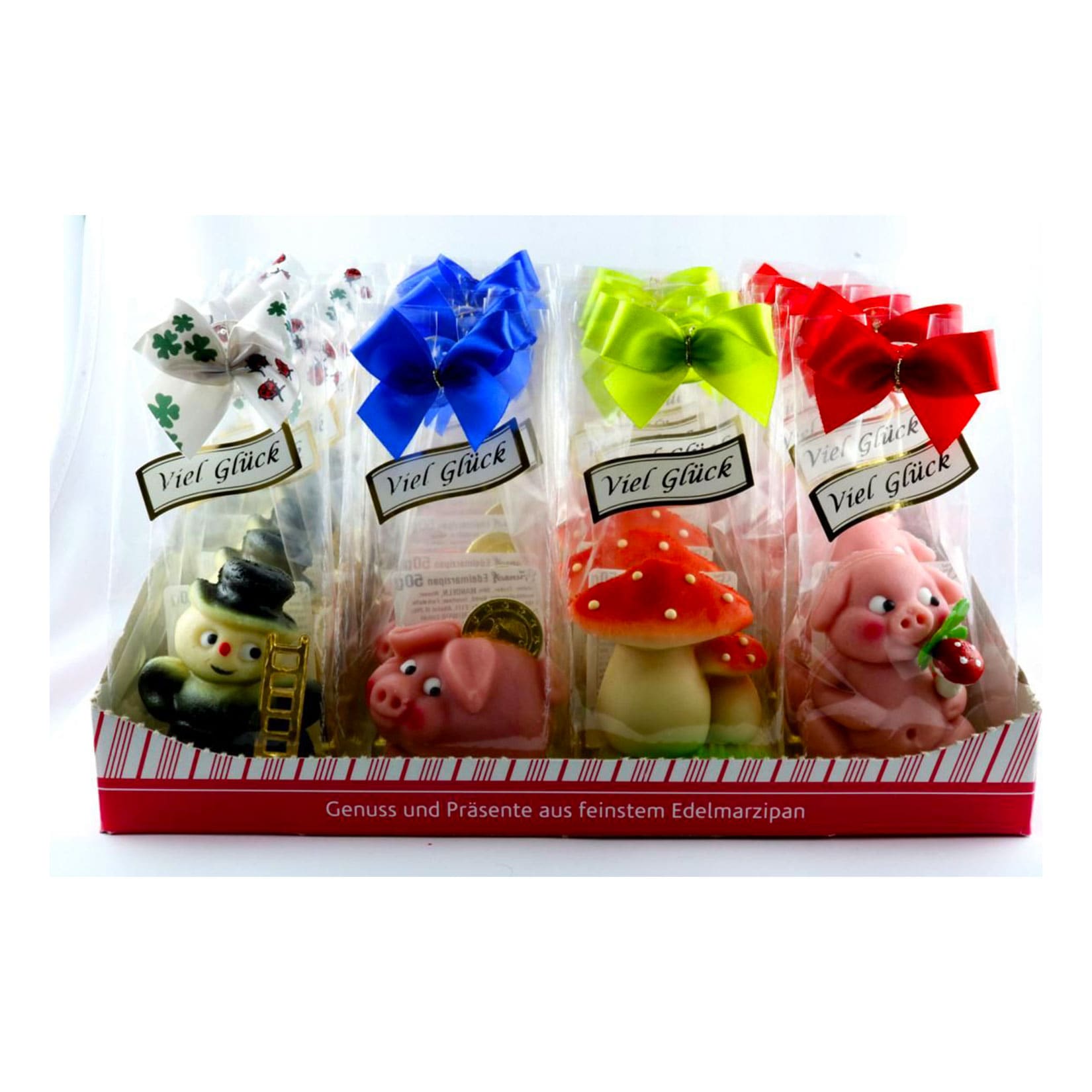 Marzipan Figuren Silvester 50 g, verschiedene Sorten, 20er Pack - Bild 1