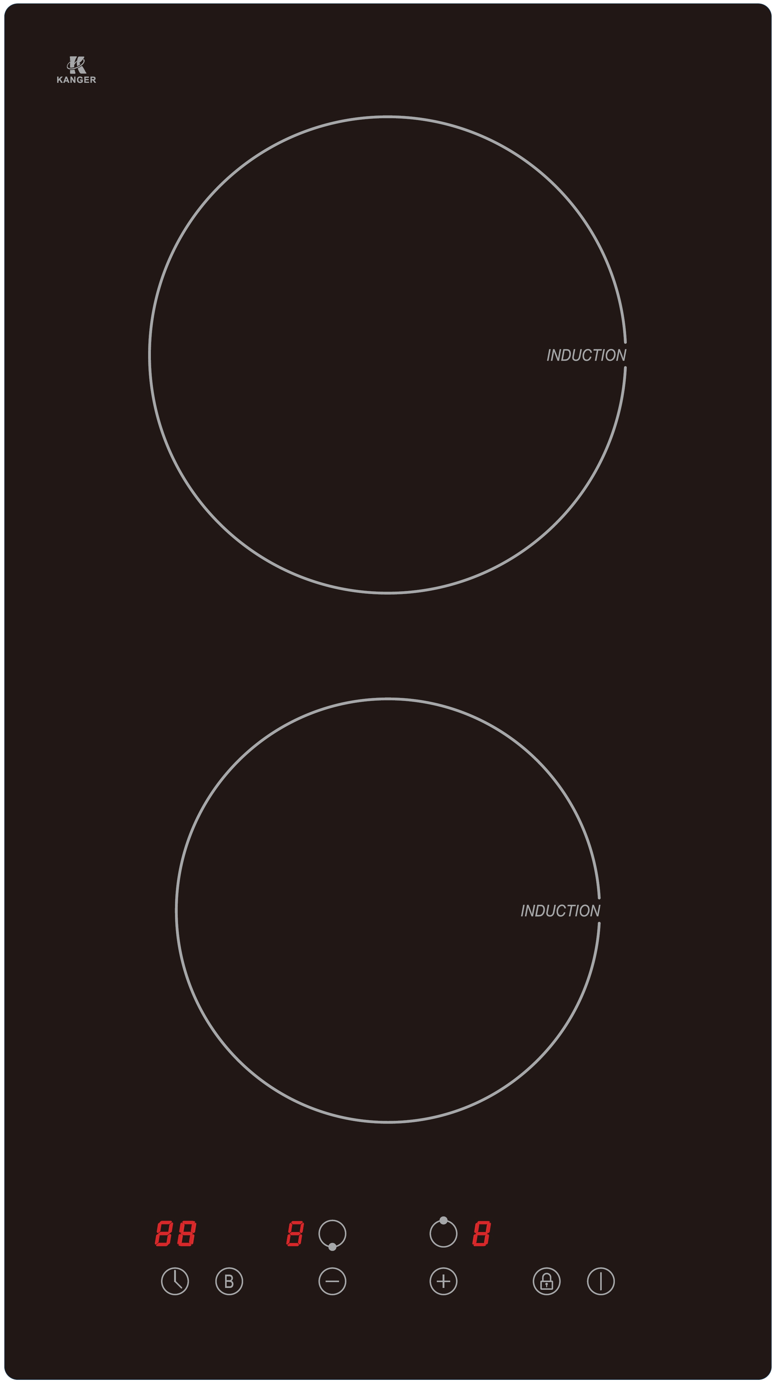 PKM Induktionsdoppelkochfeld IF2 G - Bild 1
