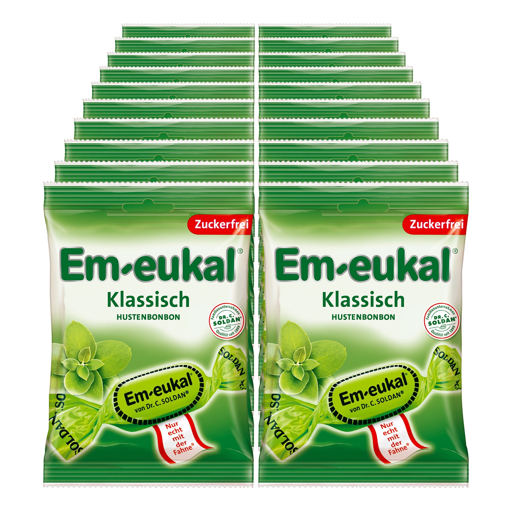 Em-eukal Klassisch zuckerfrei 75 g, 20er Pack - Bild 1