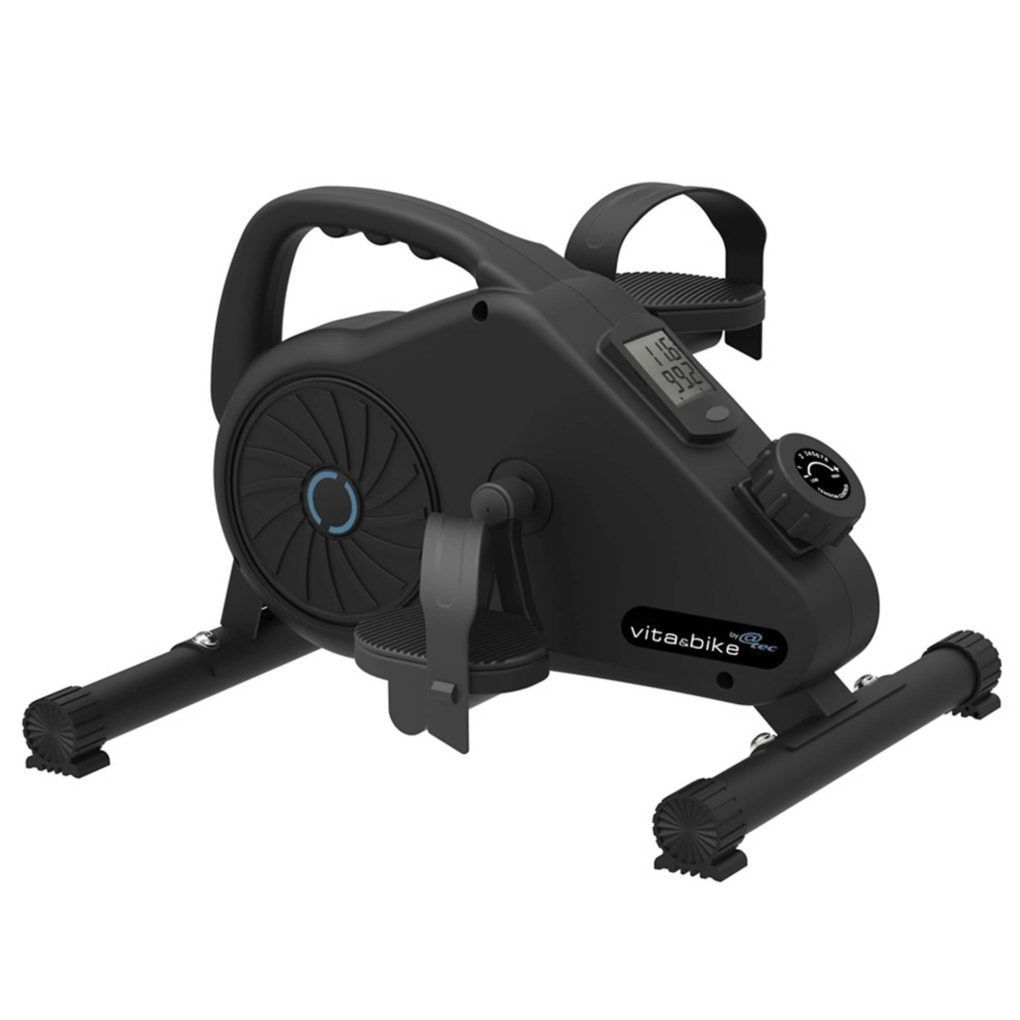 Acrotec Mini Bike Pedaltrainer f&uuml;r Heim und B&uuml;ro, Magnetwiderstandstechnologie, 8 stufig einstellbar, LED Funktionsdisplay - Bild 1