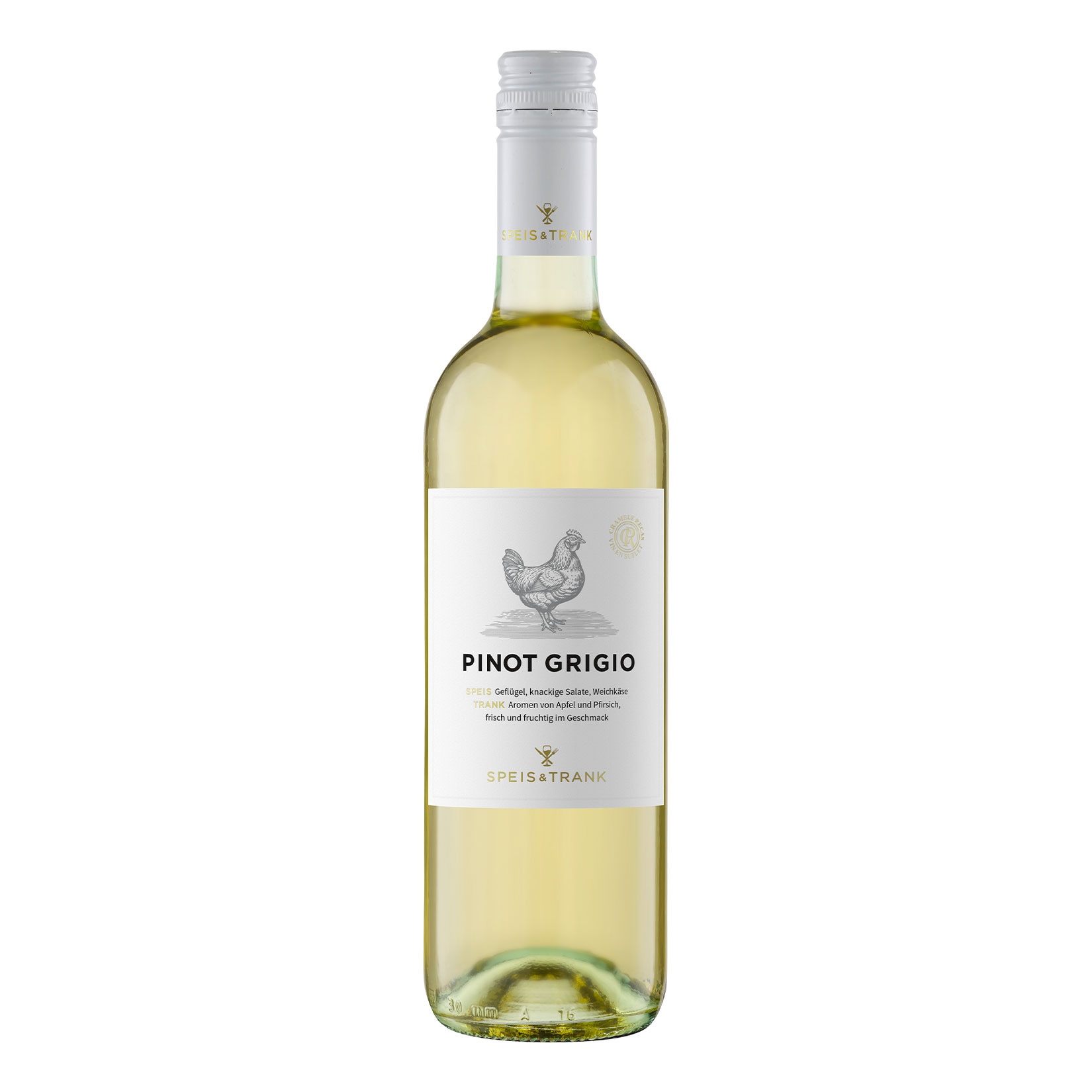 Speis&Trank Recas Pinot Grigio 12,0% vol 0,75 Liter - Bild 1