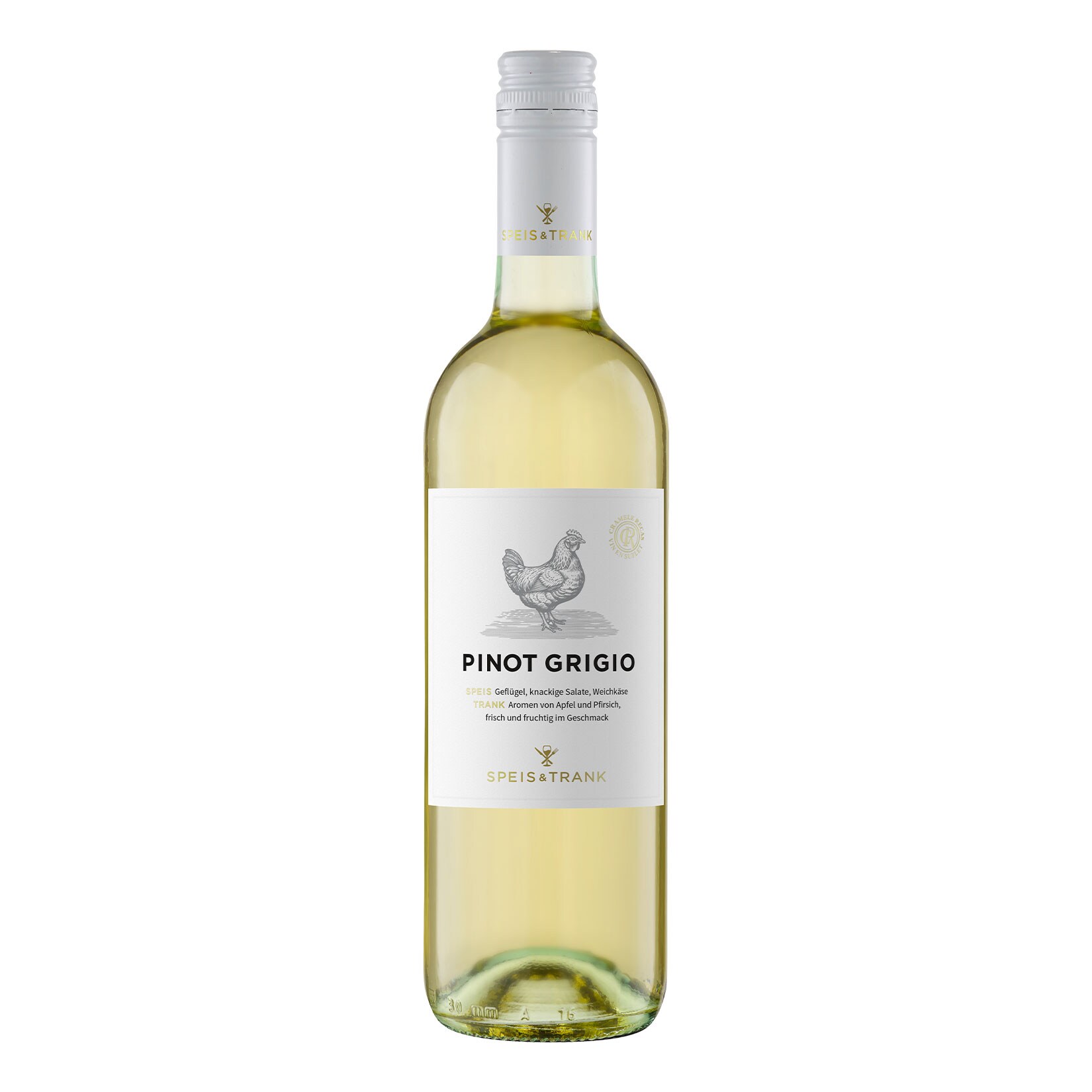 Speis&Trank Recas Pinot Grigio 12,0% vol 0,75 Liter – Inhalt: 6 Flaschen | 05942084505130