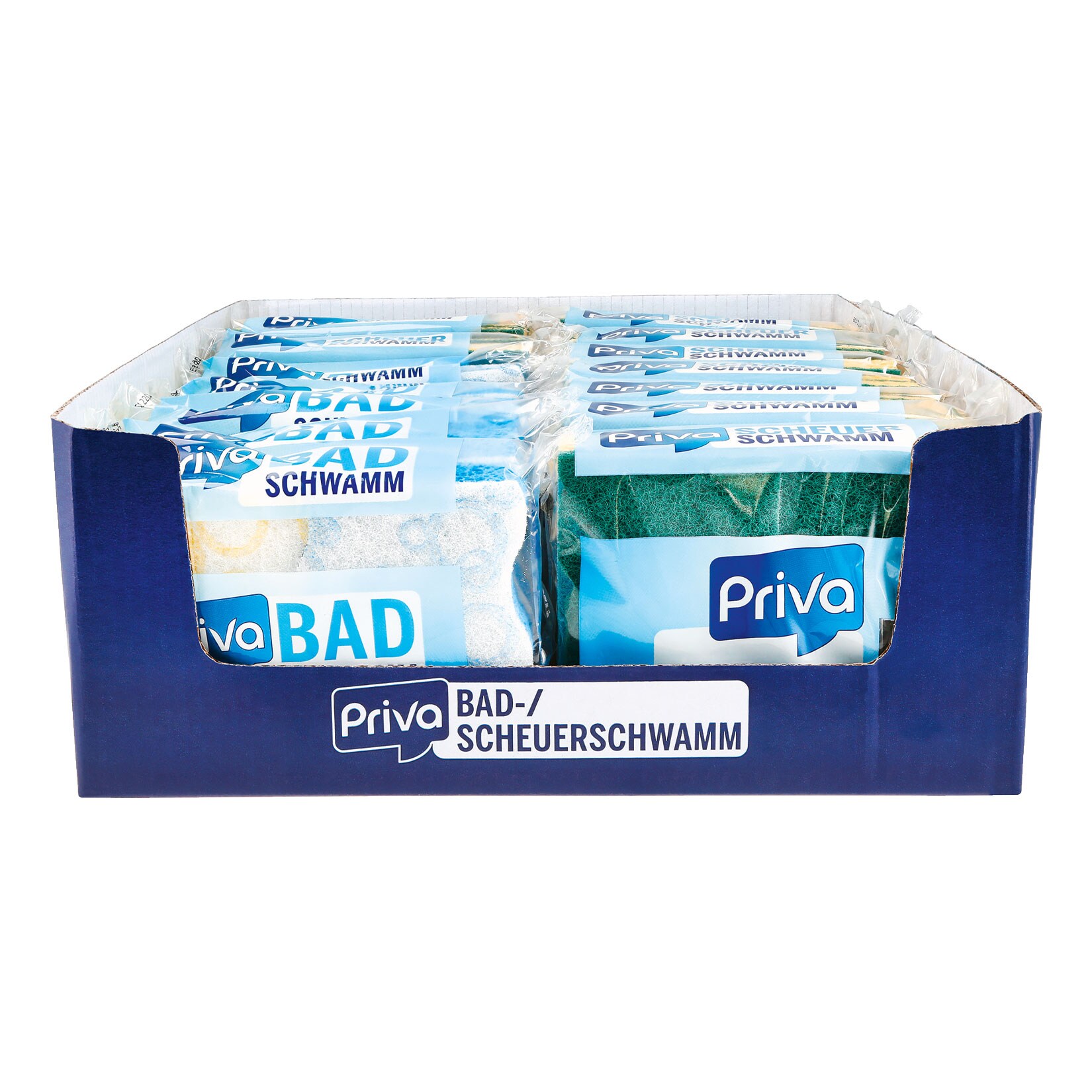 Priva Haushaltschw&auml;mme 4 St&uuml;ck, verschiedene Sorten, 14er Pack - Bild 1