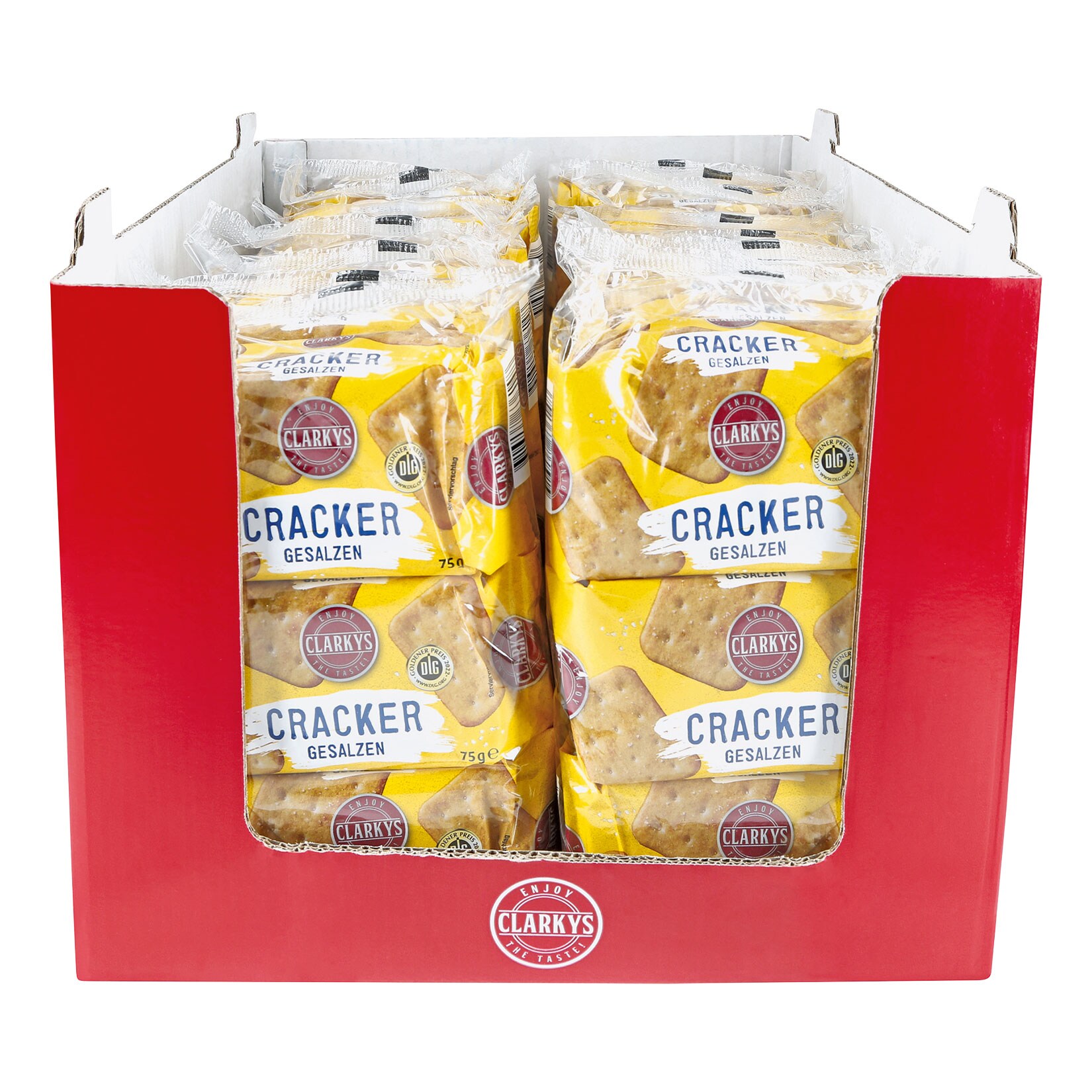 Clarkys Cracker 3 x 75 g, 16er Pack | 04316268636155
