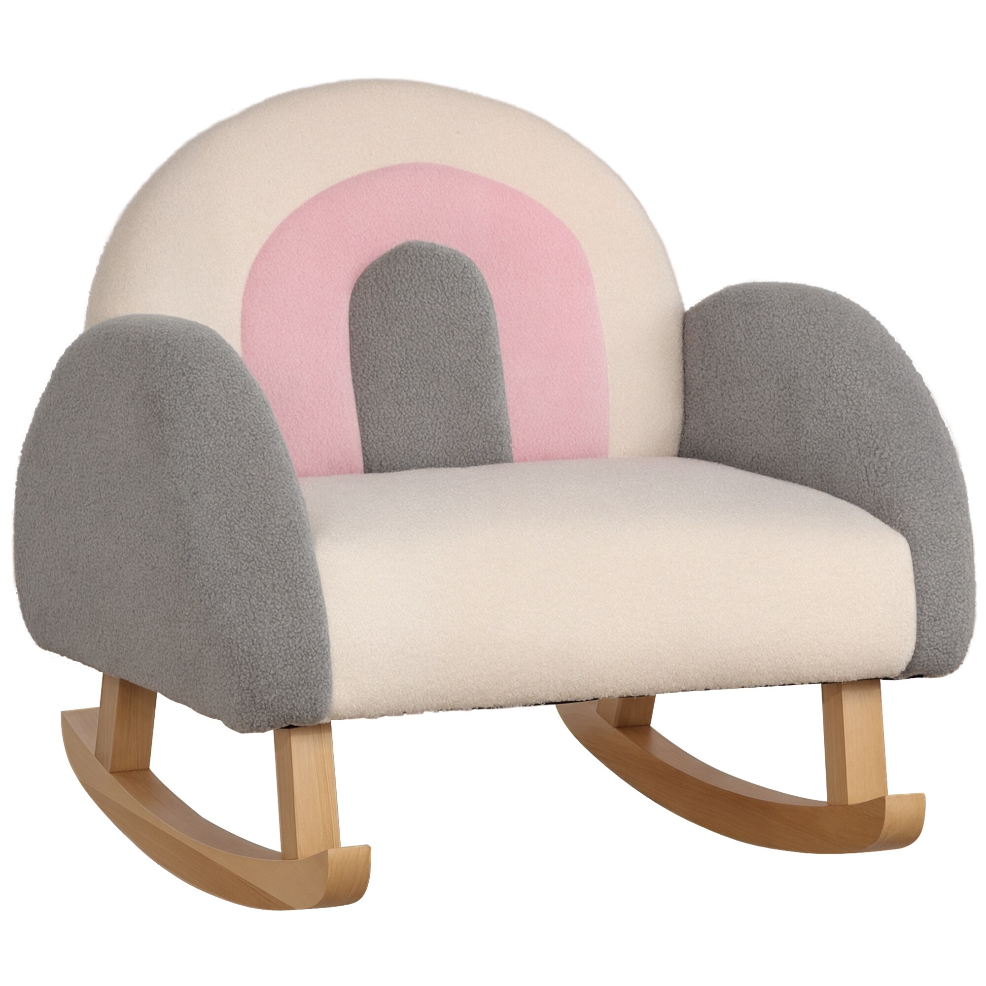 HOMCOM Kindersofa Polyester, Eukalyptusholz - Bild 1