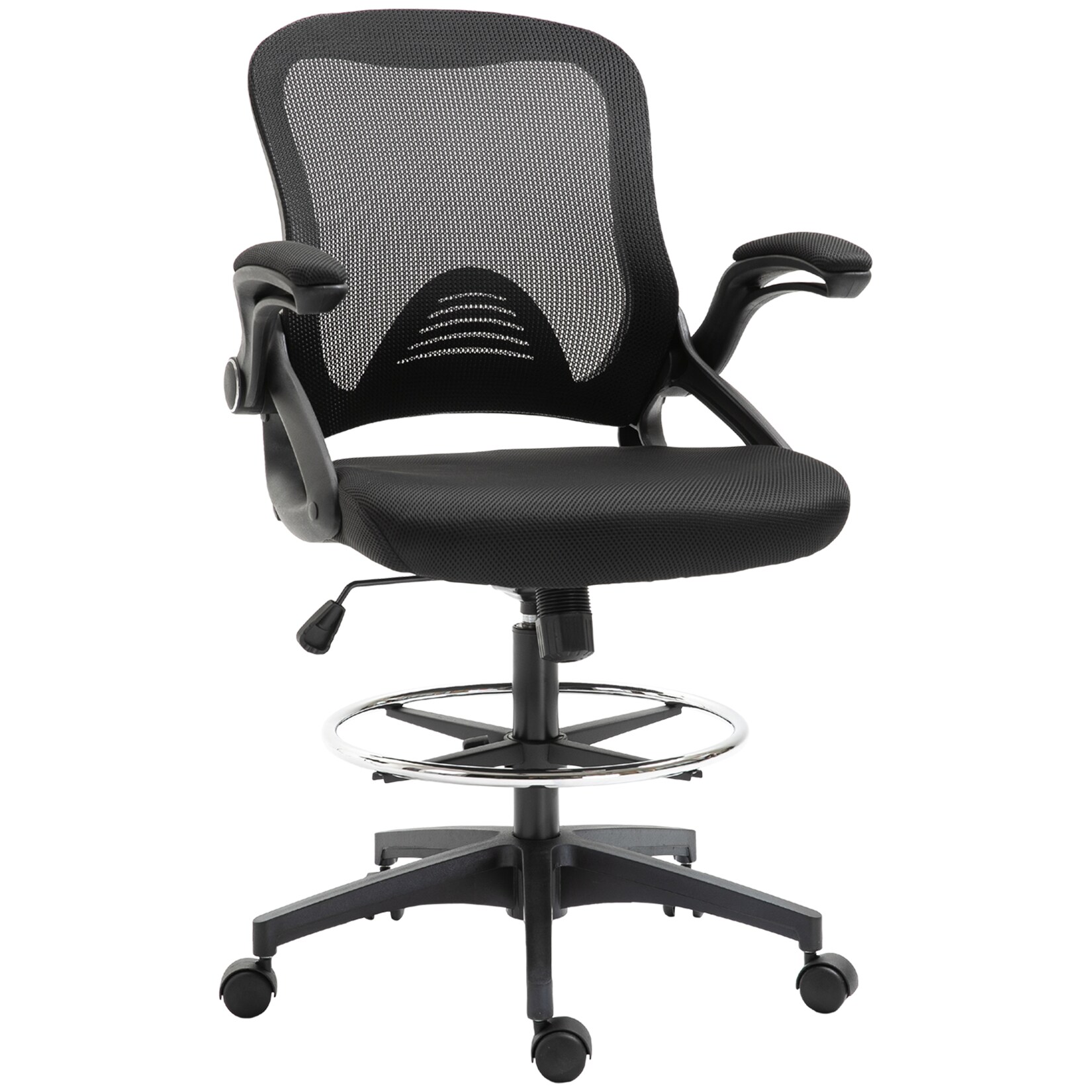 Vinsetto Zeichenstuhl Polyester, Stahl | 04255633501806
